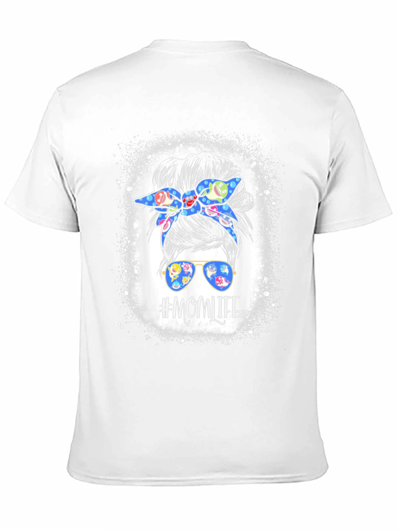 Mom Life Messy Bun T-Shirt