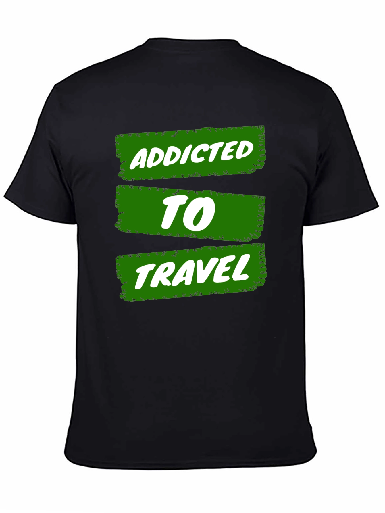 Addicted to Travel Graphic Tee - Adventure Awaits!