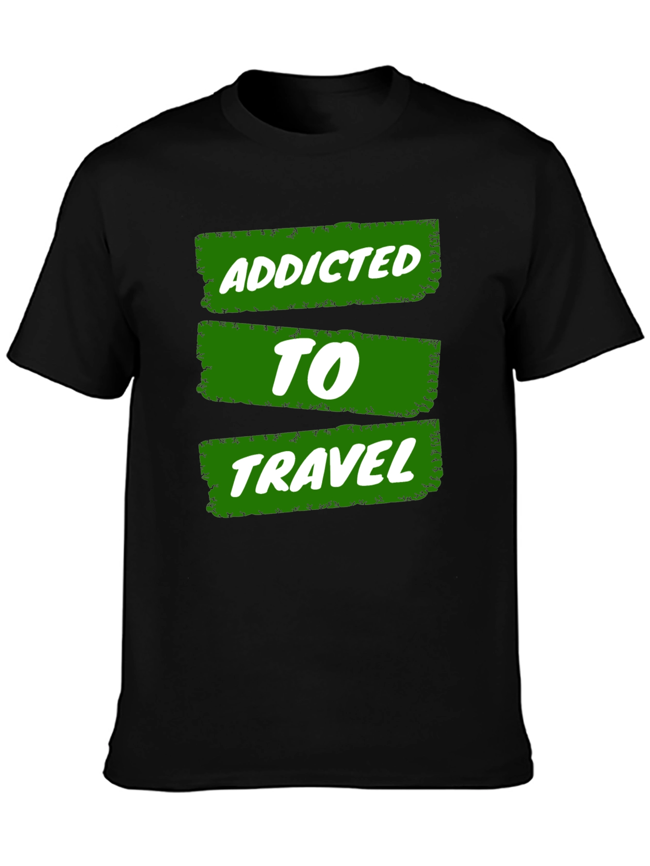 Addicted to Travel Graphic Tee - Adventure Awaits!