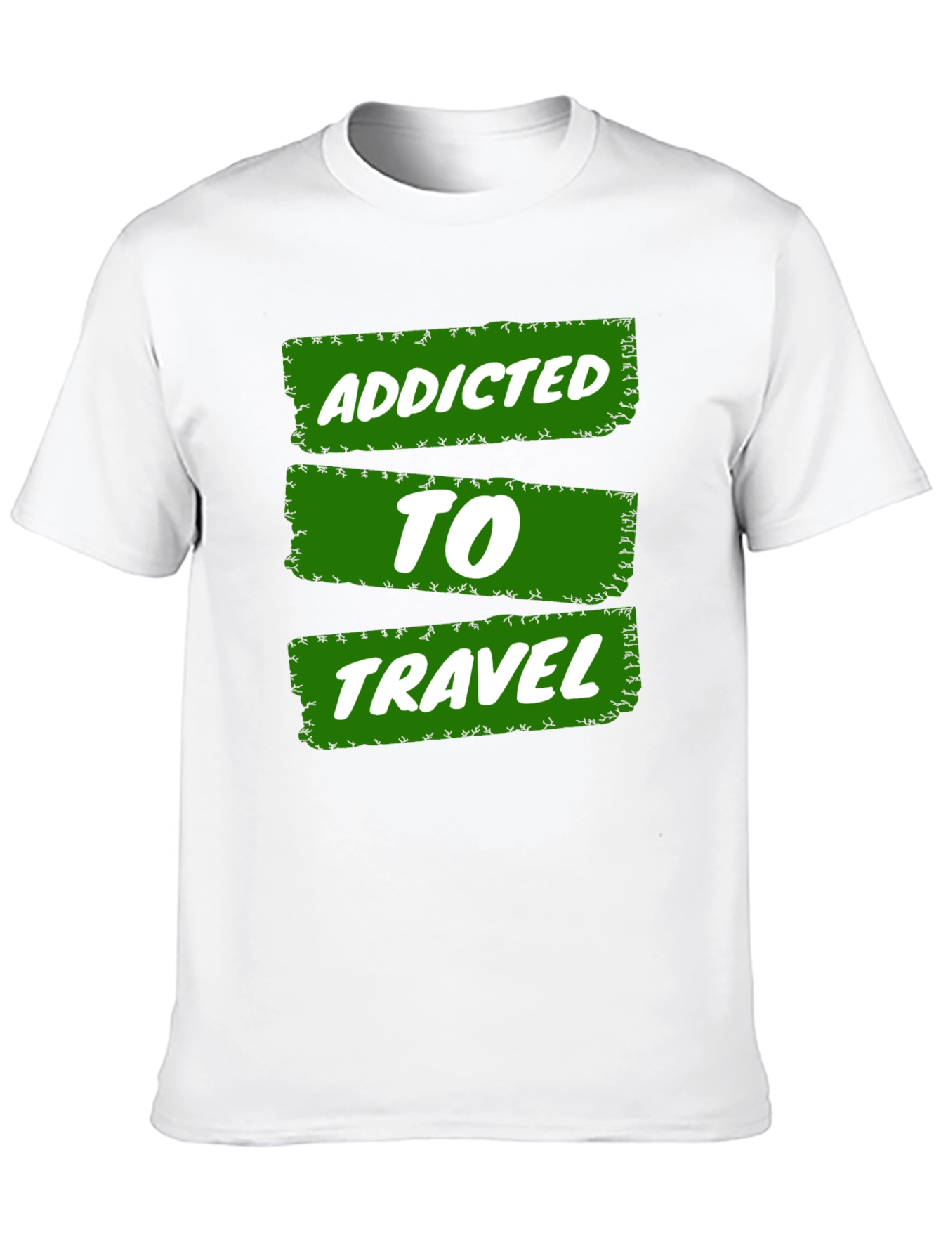 Addicted to Travel Graphic Tee - Adventure Awaits!