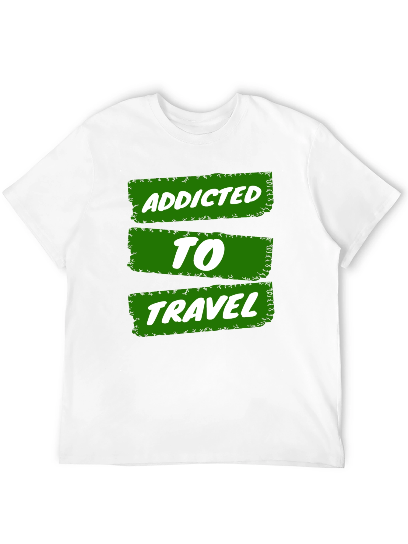 Addicted to Travel Graphic Tee - Adventure Awaits!