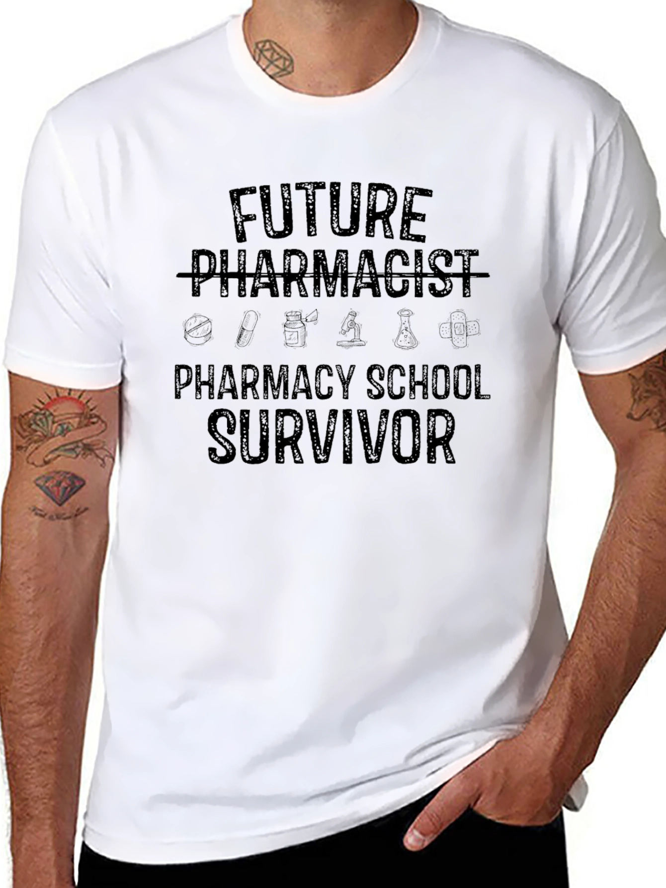 Future Pharmacist Pharmacy School Survivor T-Shirt
