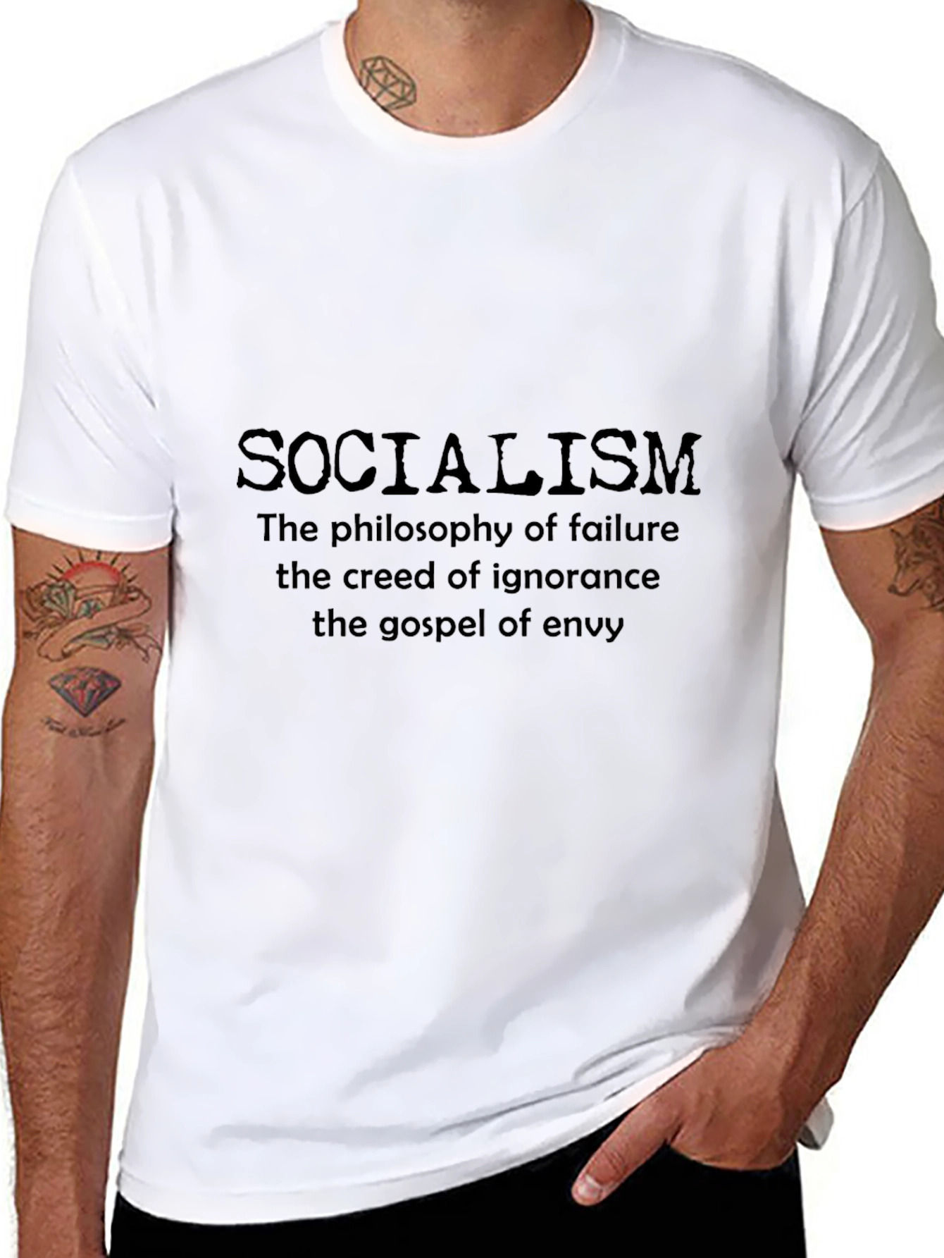 Socialism Anti-Political Statement T-Shirt