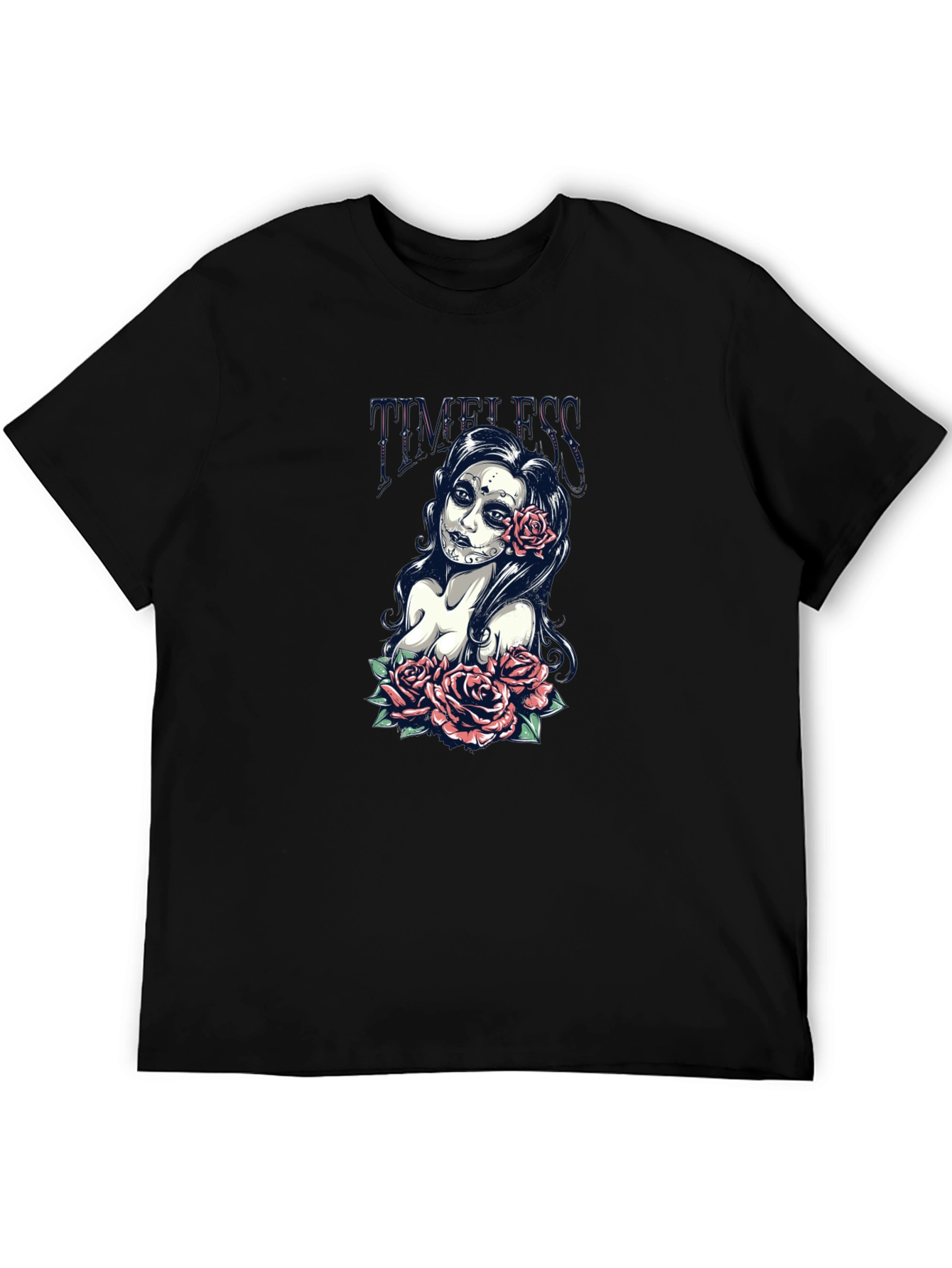 Timeless Sugar Skull Rose T-Shirt