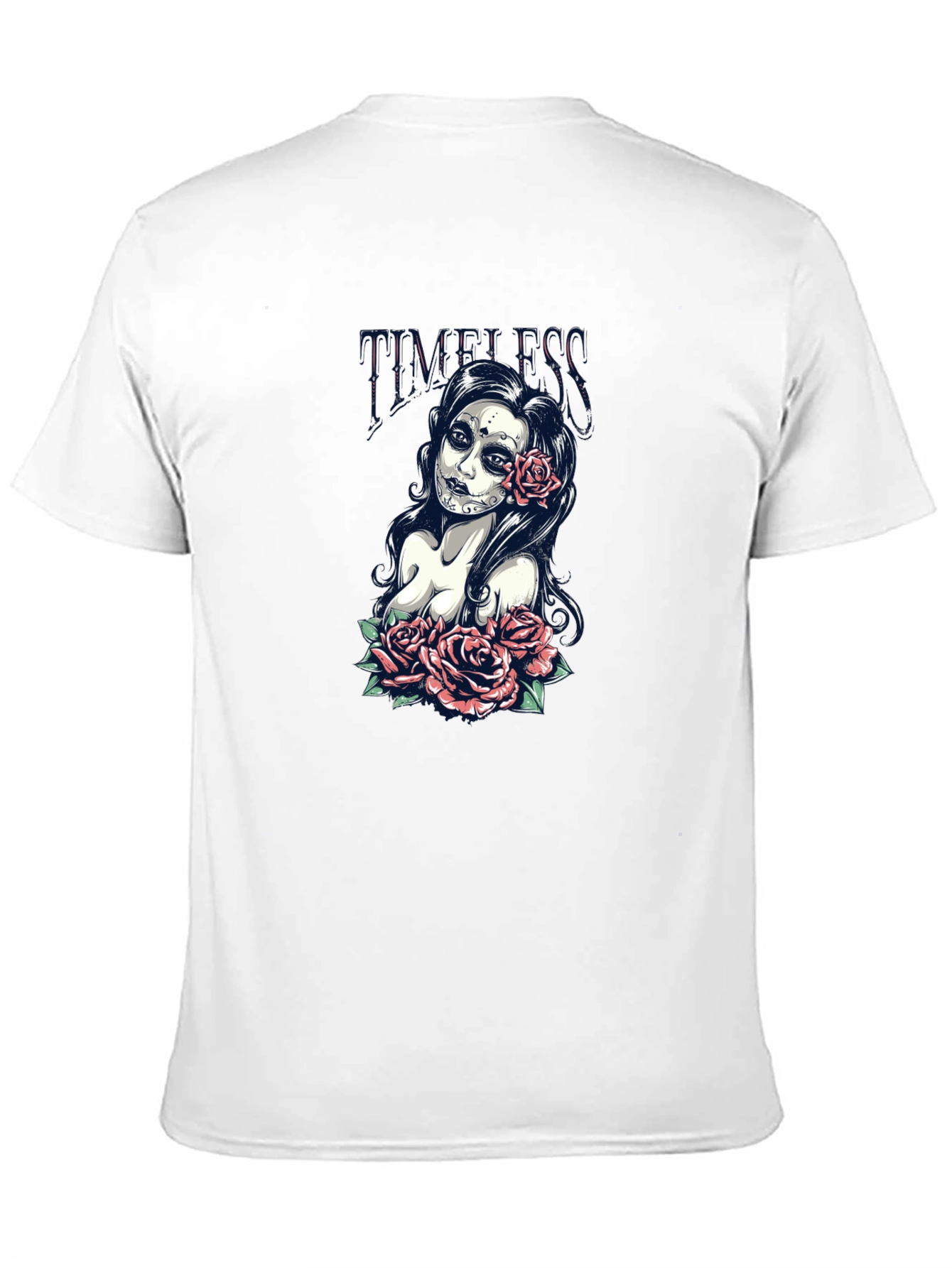 Timeless Sugar Skull Rose T-Shirt