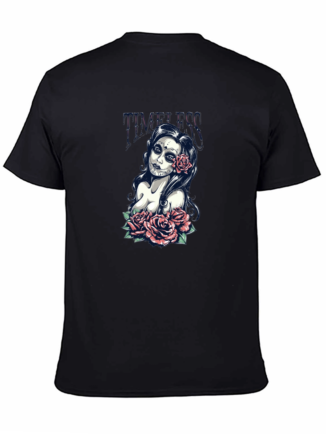 Timeless Sugar Skull Rose T-Shirt
