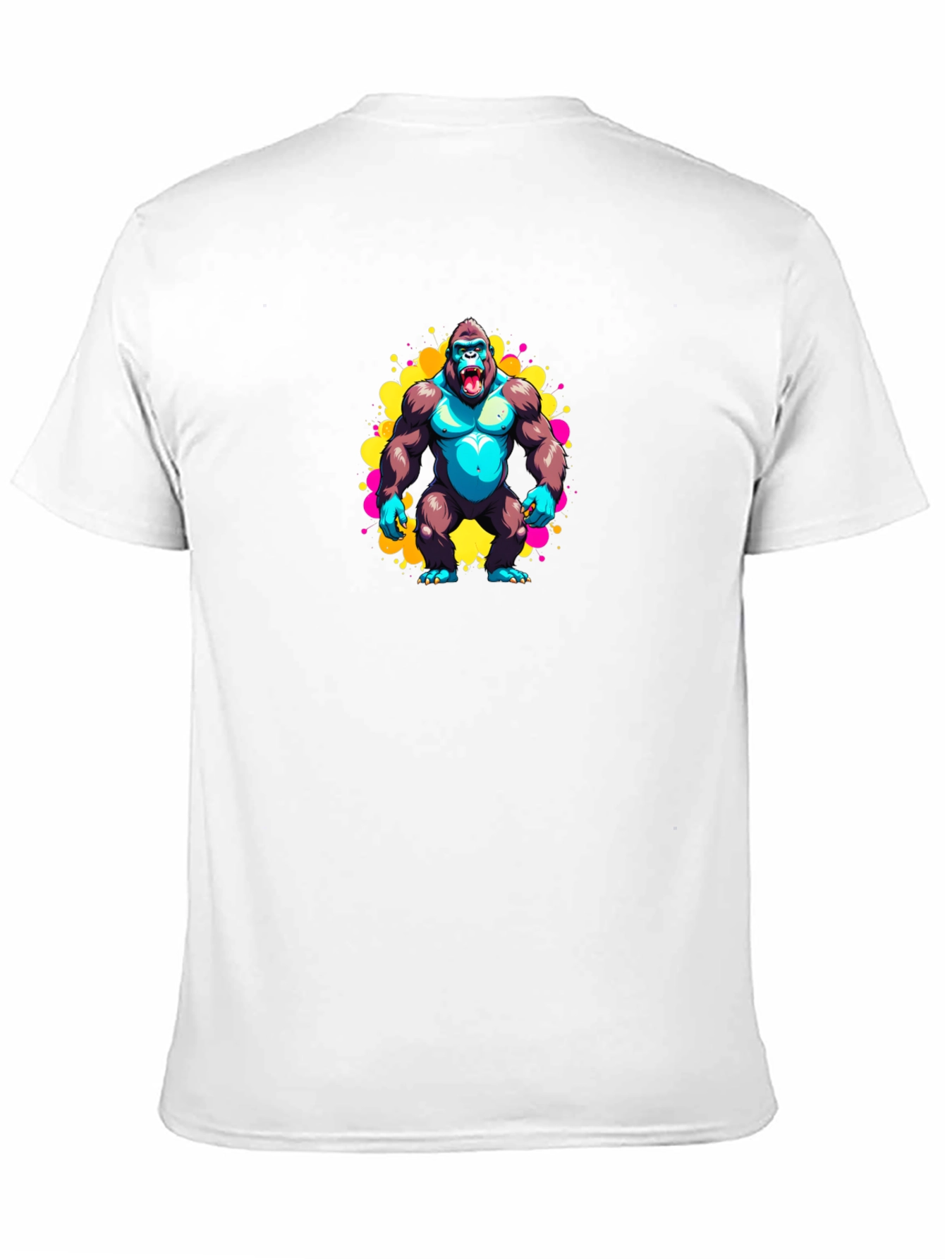 Vibrant Gorilla Graphic Tee - Bold & Fun!