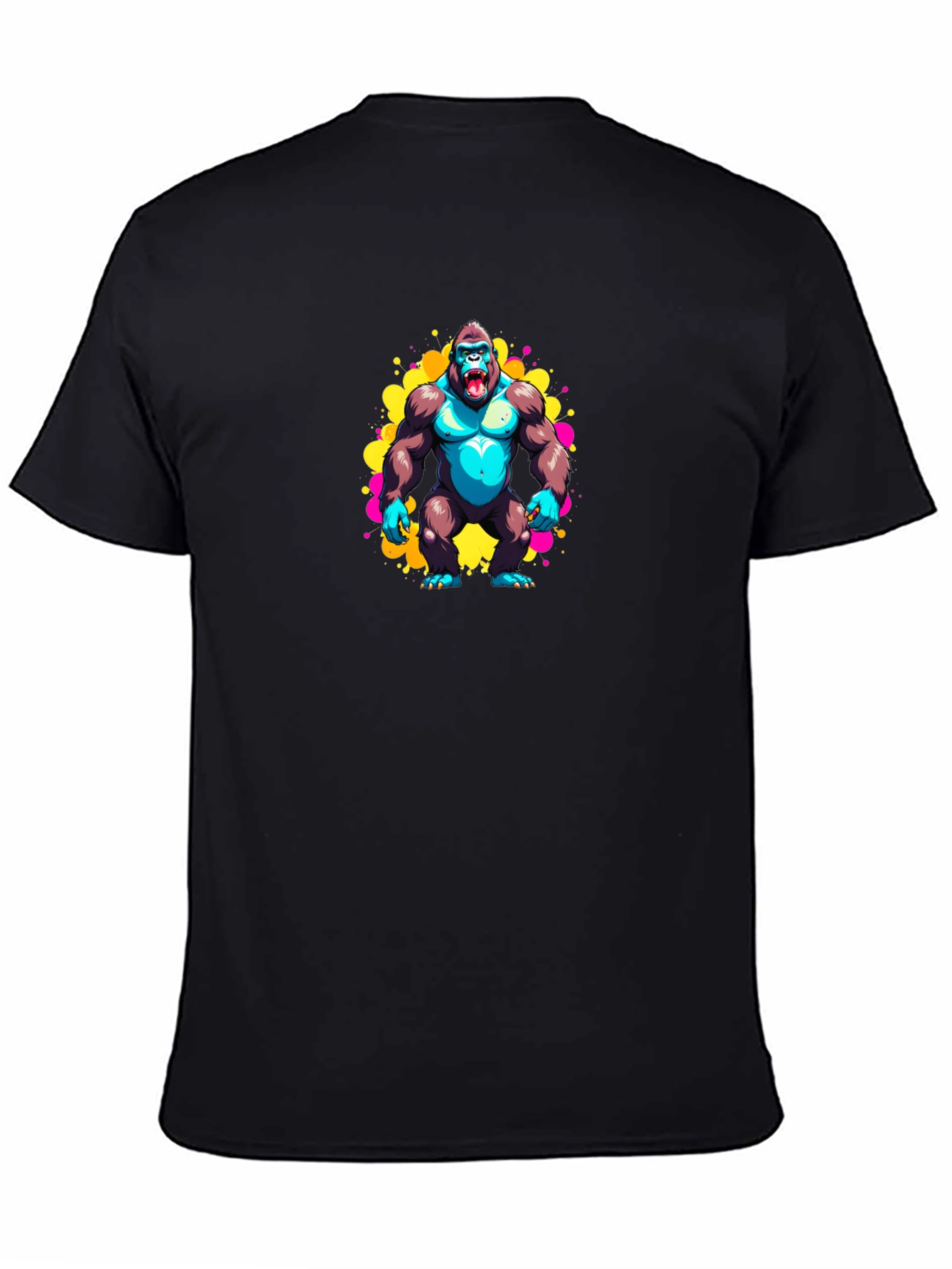 Vibrant Gorilla Graphic Tee - Bold & Fun!
