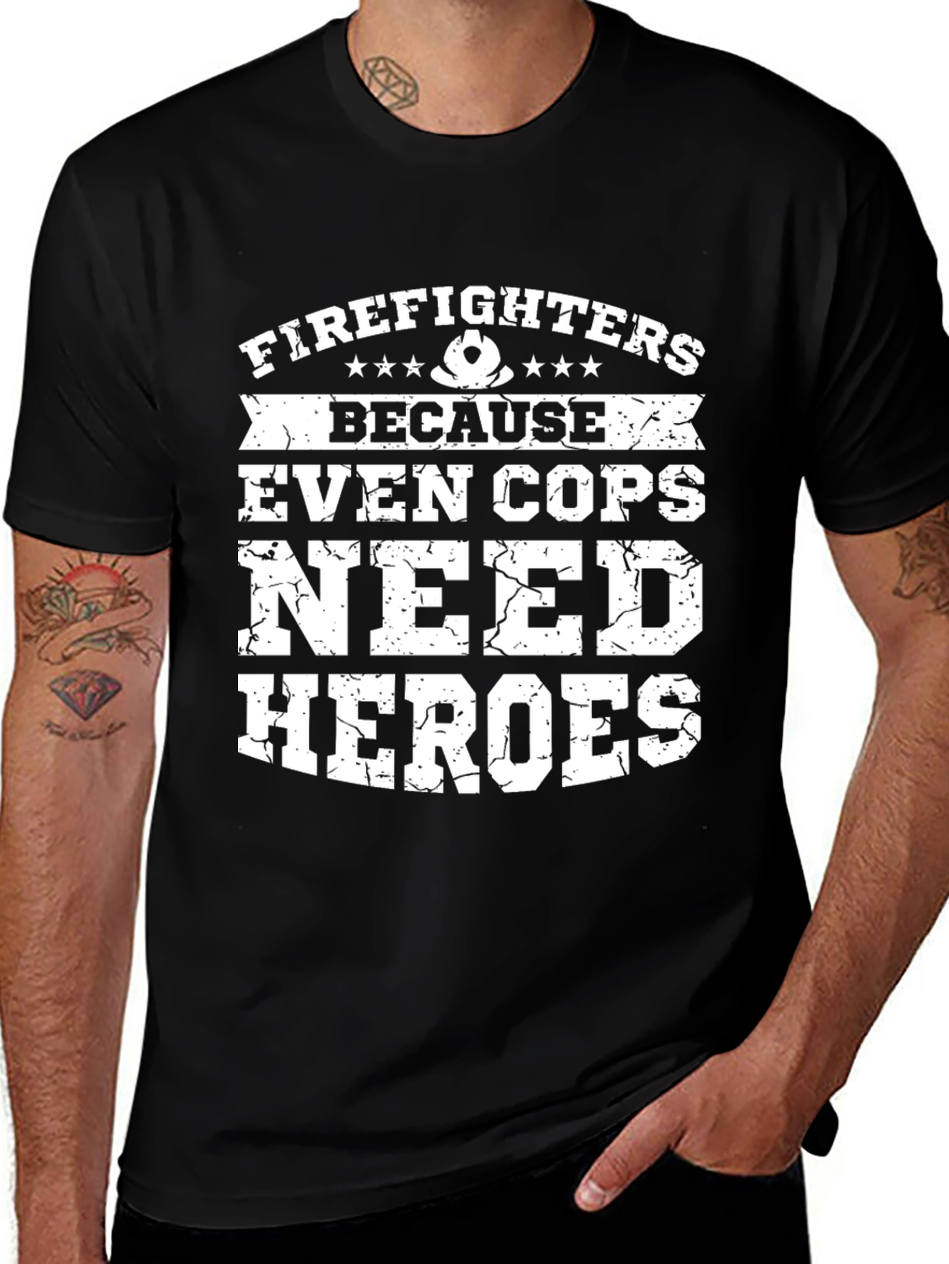 Firefighters Need Heroes T-Shirt