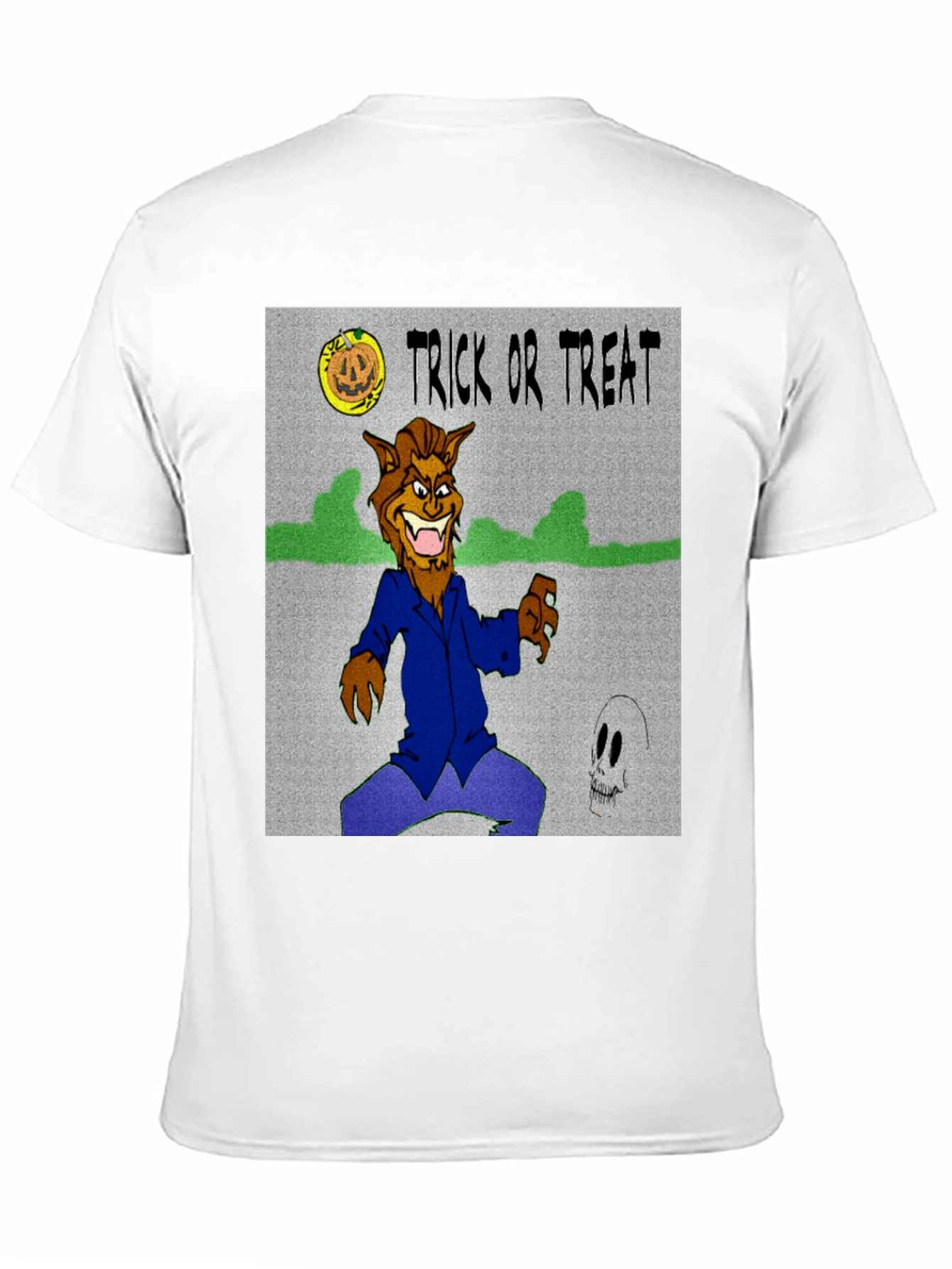 Halloween Trick or Treat Werewolf T-Shirt