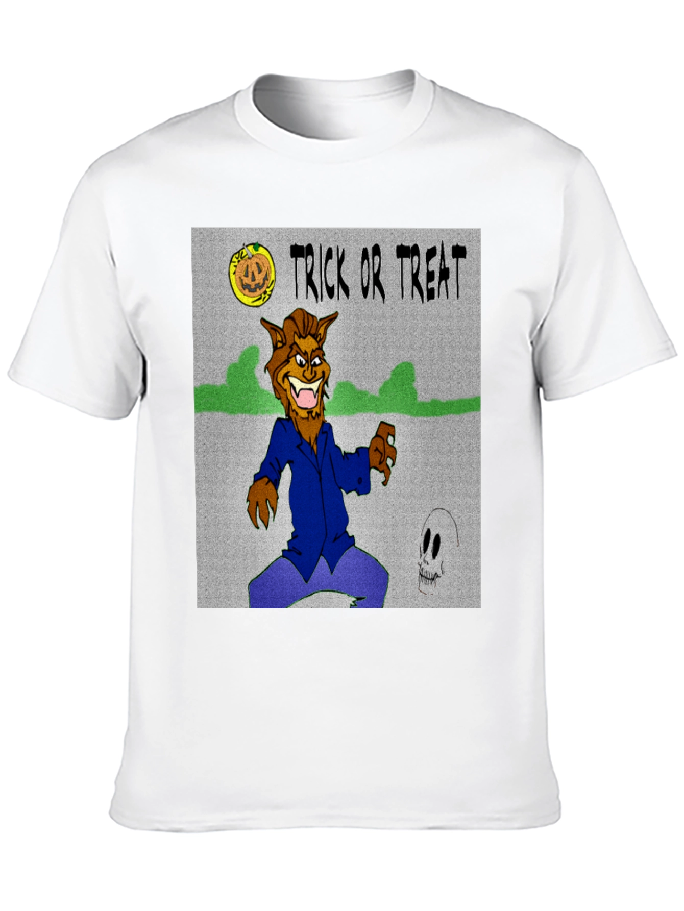 Halloween Trick or Treat Werewolf T-Shirt