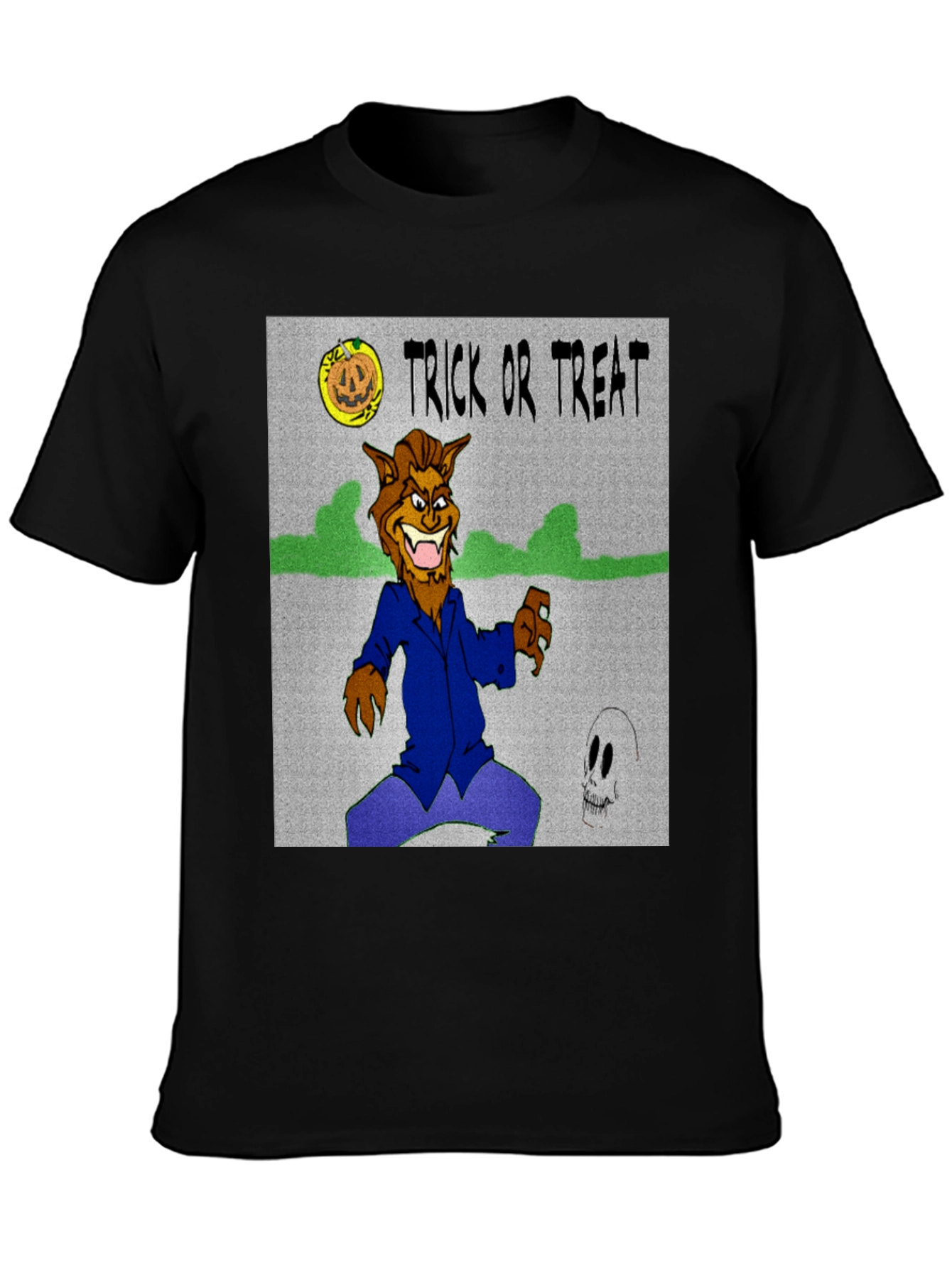 Halloween Trick or Treat Werewolf T-Shirt