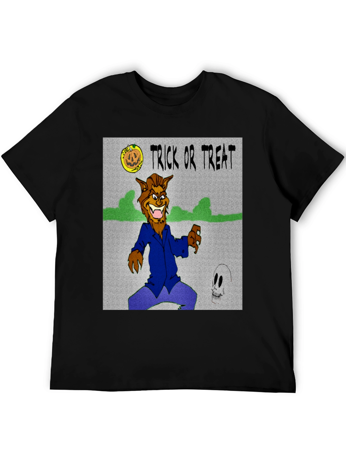 Halloween Trick or Treat Werewolf T-Shirt