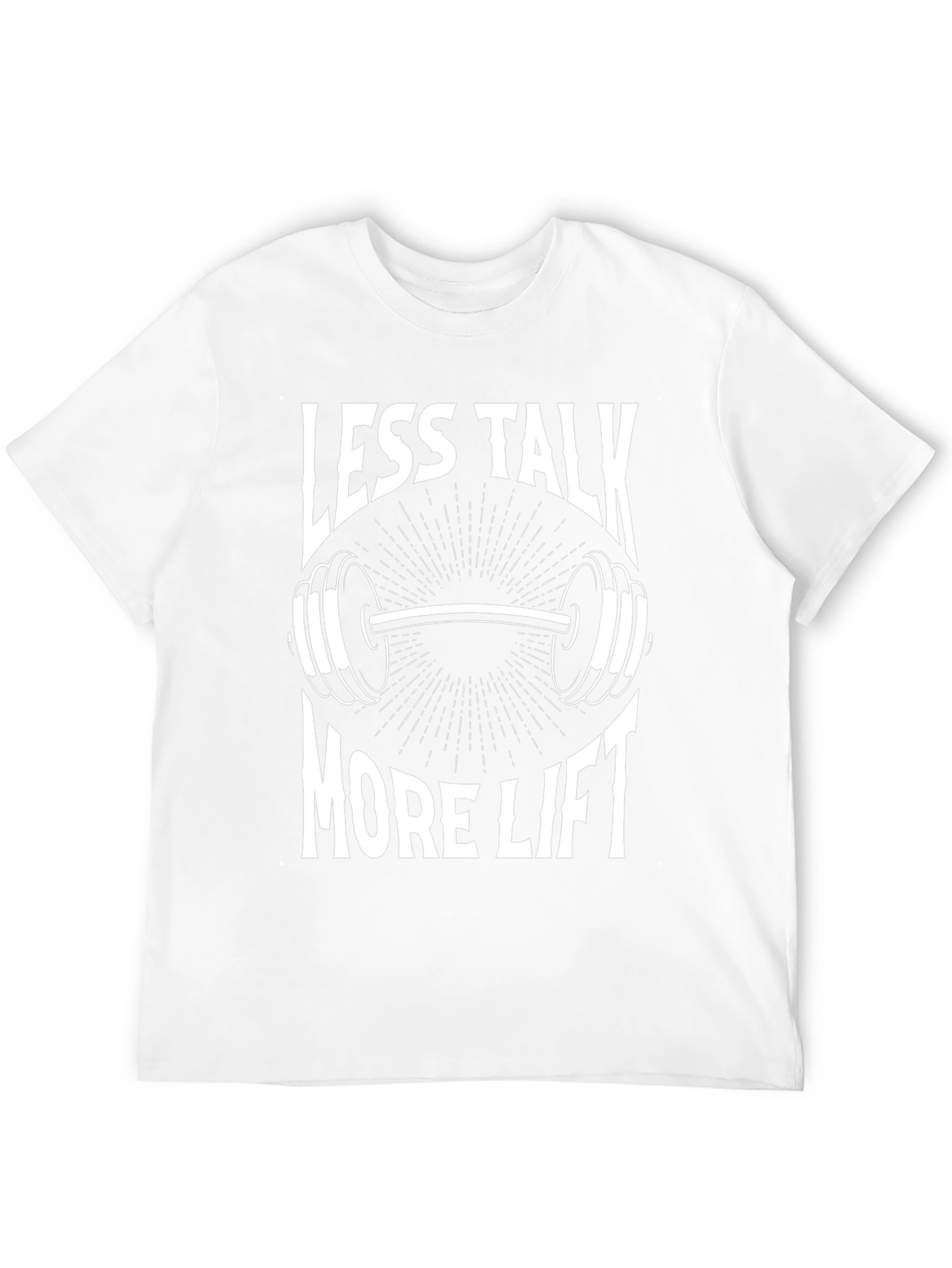 Less Talk More Lift Graphic T-Shirt