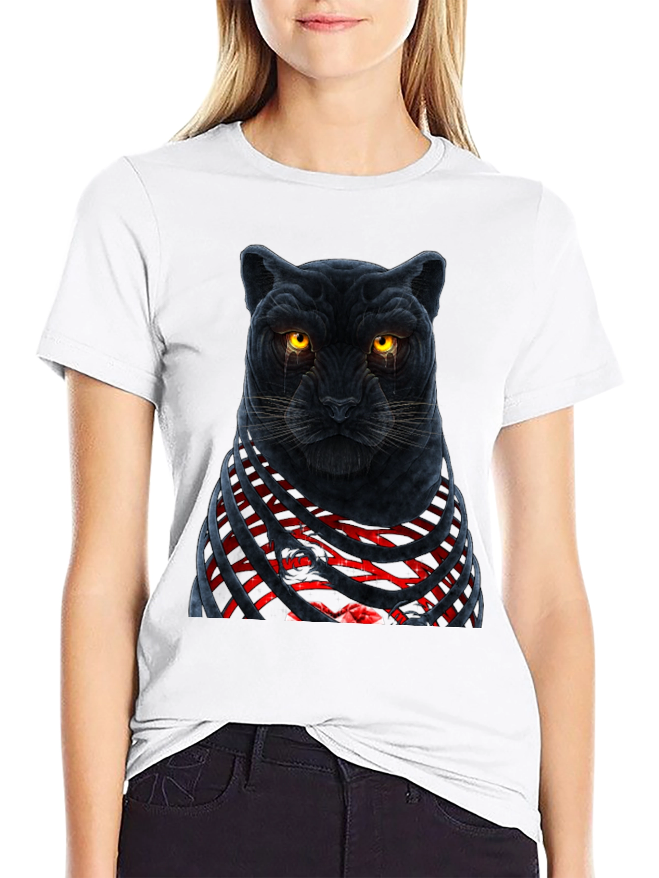 Black Panther Graphic Tee - Unique Design