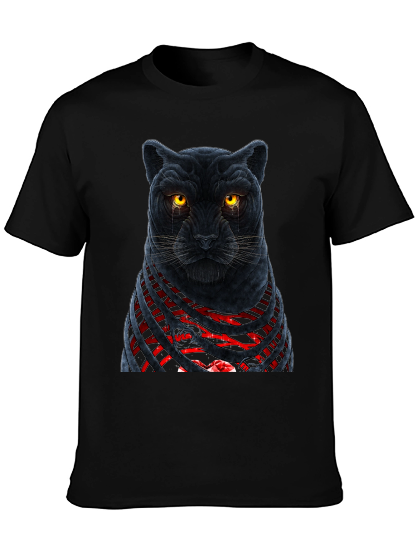 Black Panther Graphic Tee - Unique Design
