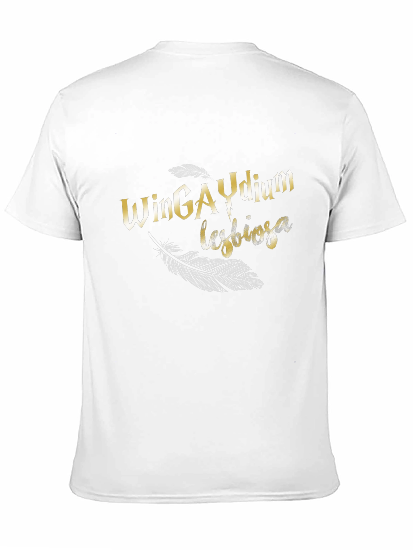 Wingaydium Lesbiosa T-Shirt - Harry Potter LGBT Pride