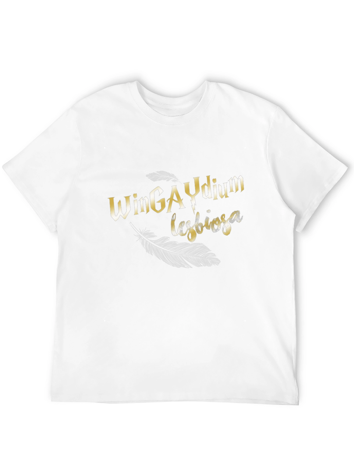 Wingaydium Lesbiosa T-Shirt - Harry Potter LGBT Pride