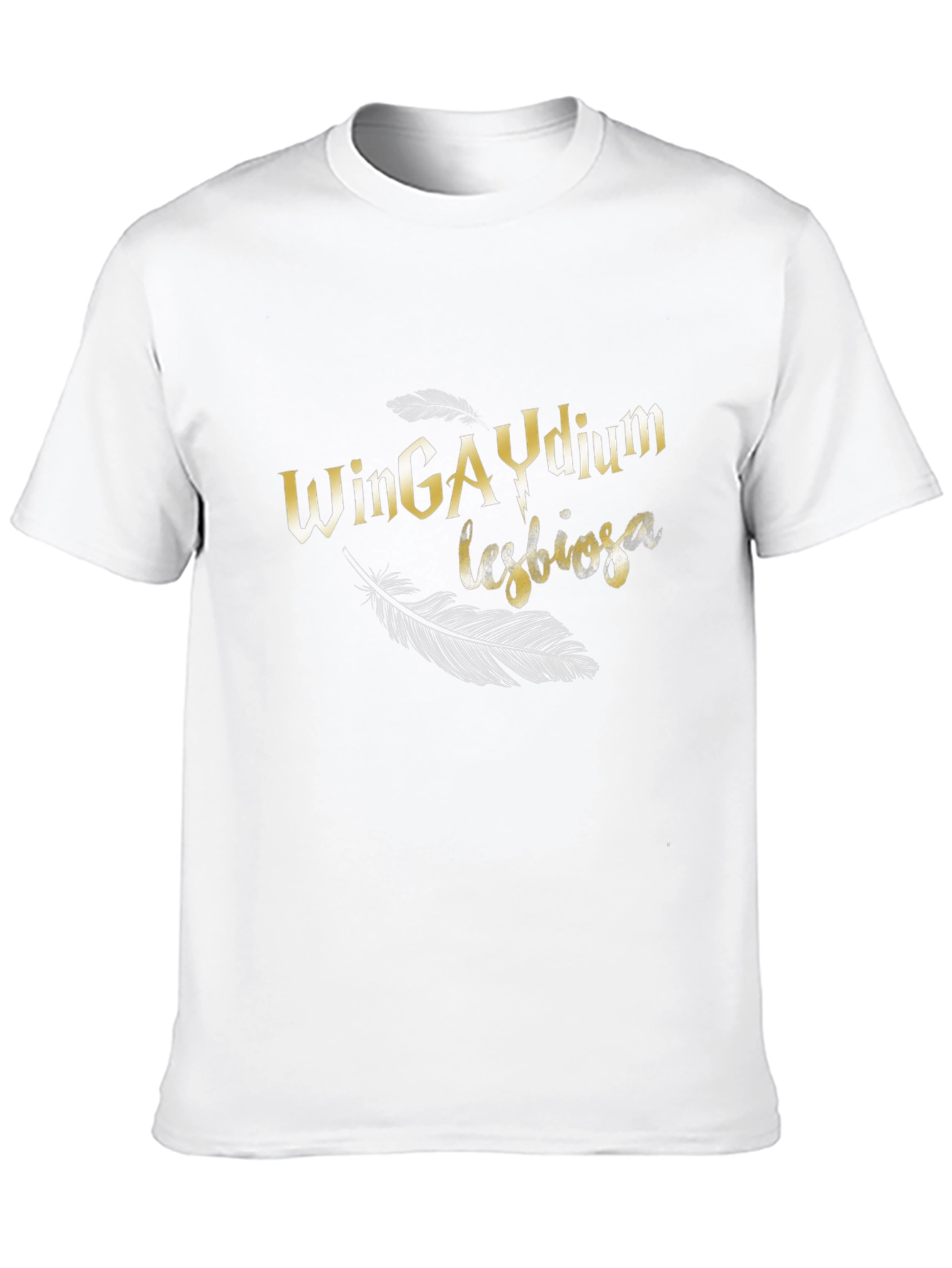 Wingaydium Lesbiosa T-Shirt - Harry Potter LGBT Pride