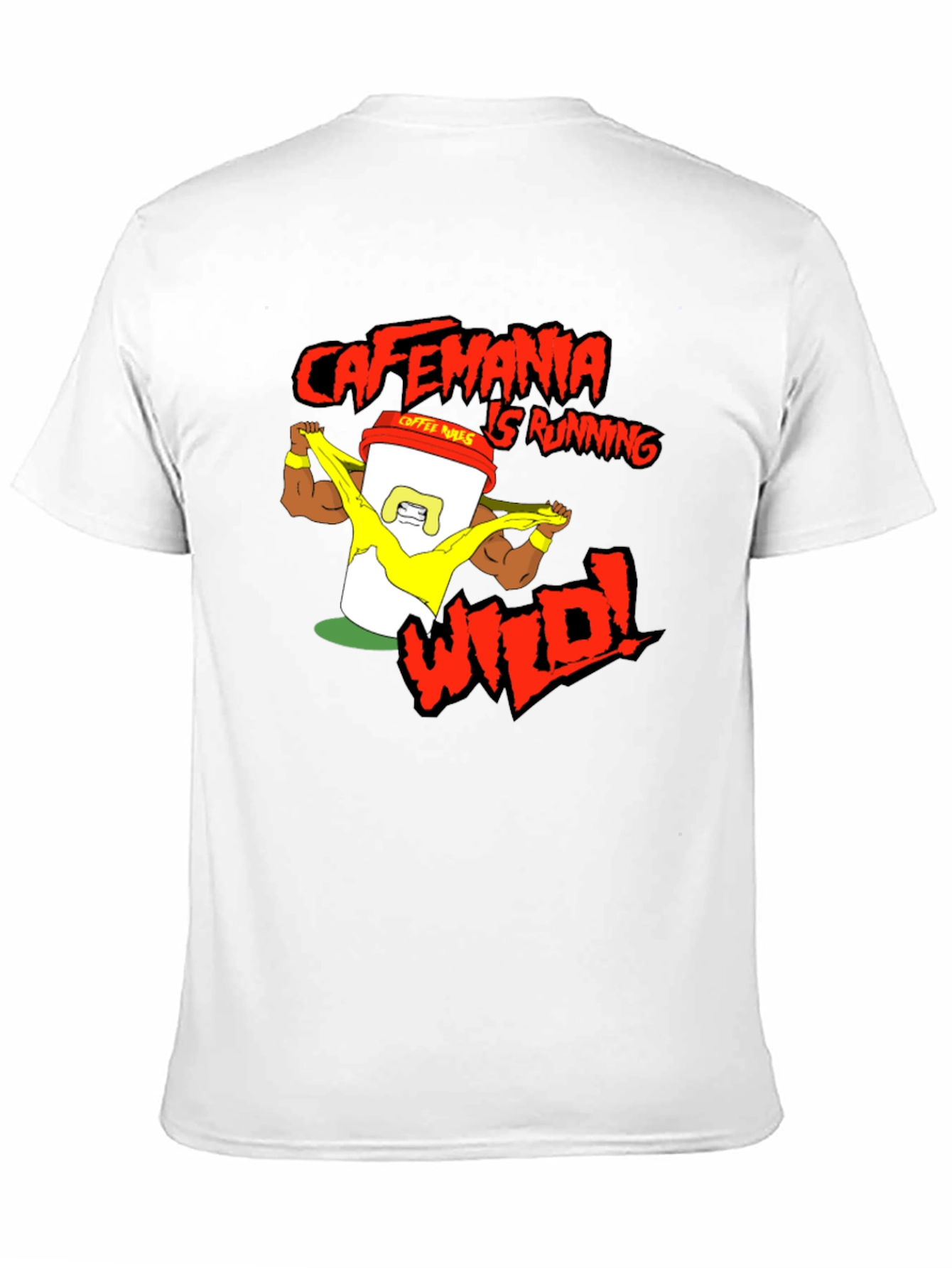 Cafemania Wild Black T-Shirt