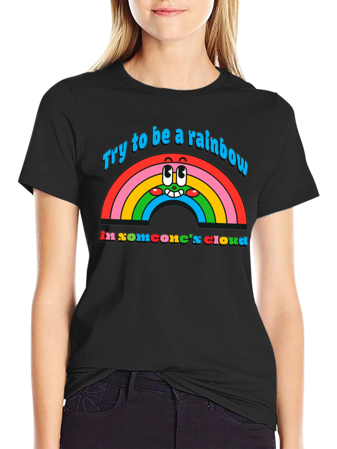Rainbow Cloud Graphic Tee