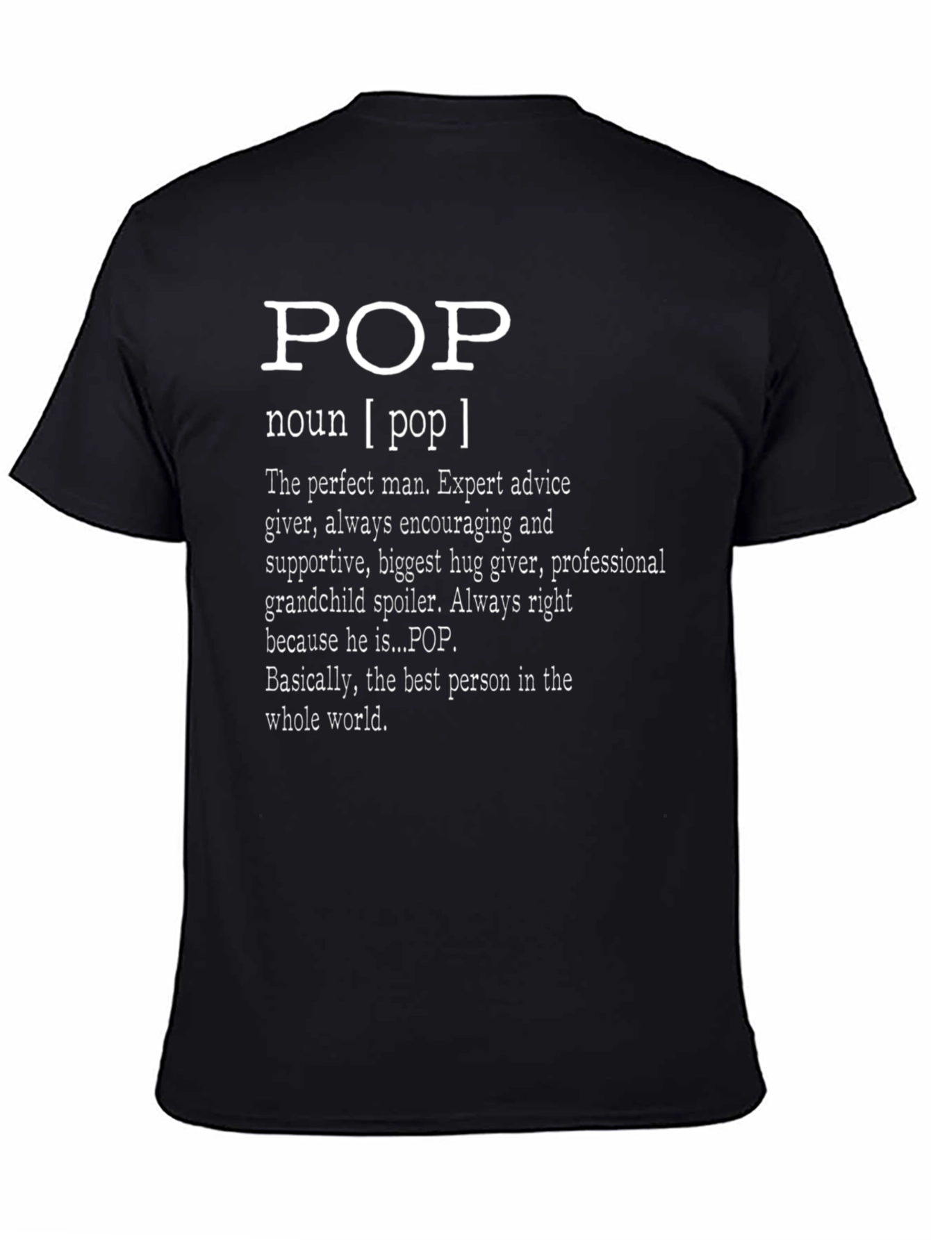 POP Definition T-Shirt - Perfect Gift for Grandfathers