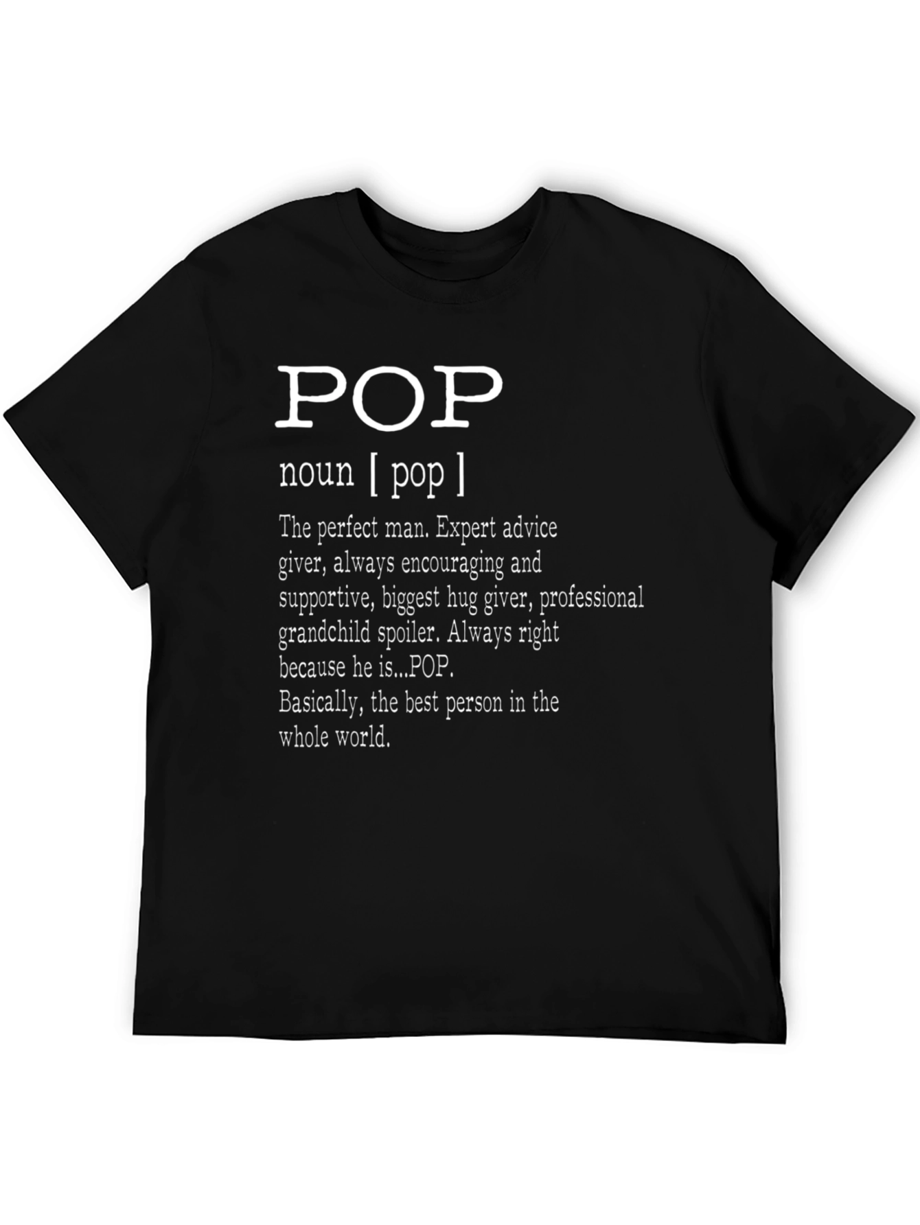 POP Definition T-Shirt - Perfect Gift for Grandfathers