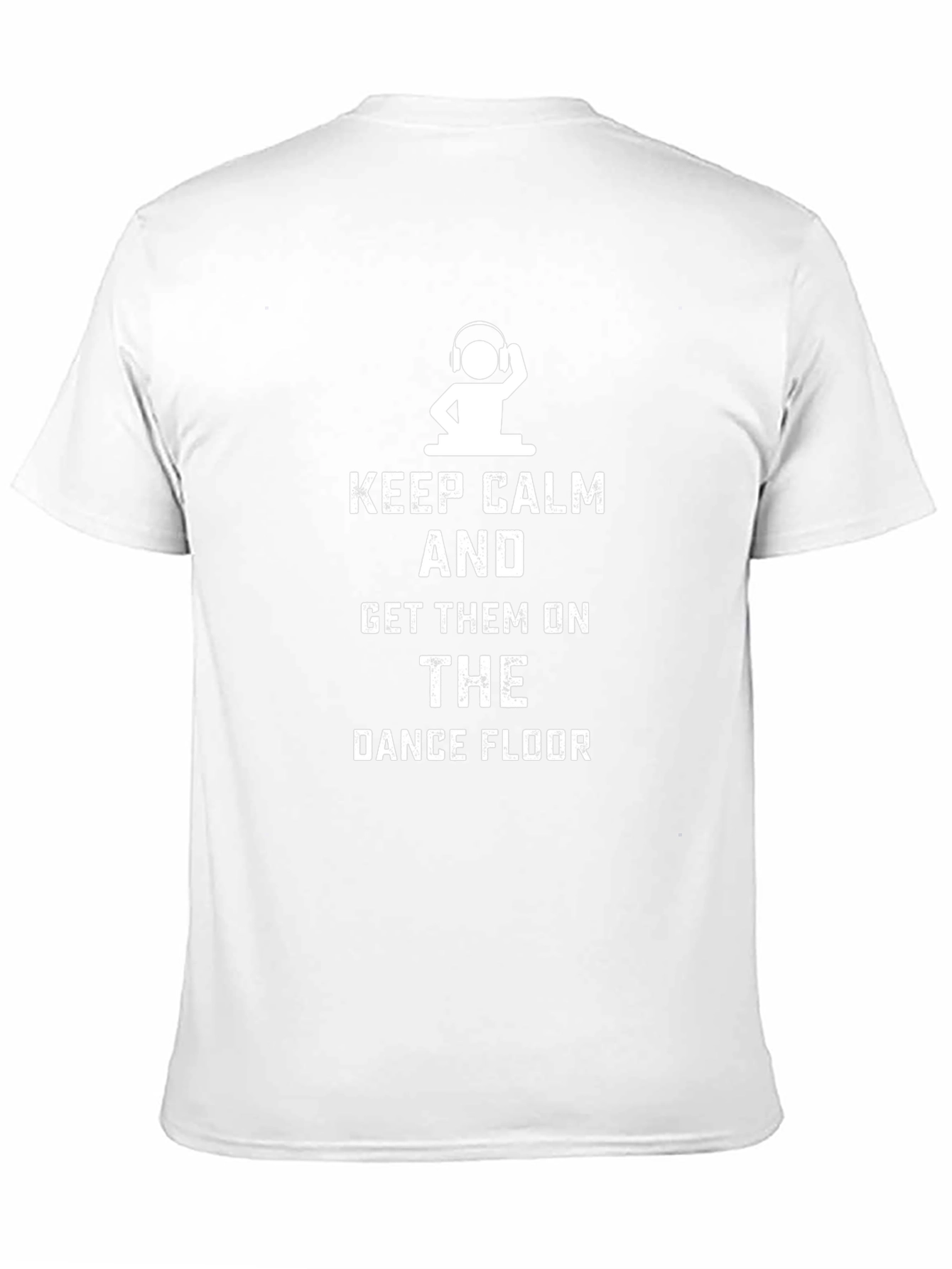 Keep Calm DJ Black Graphic Tee