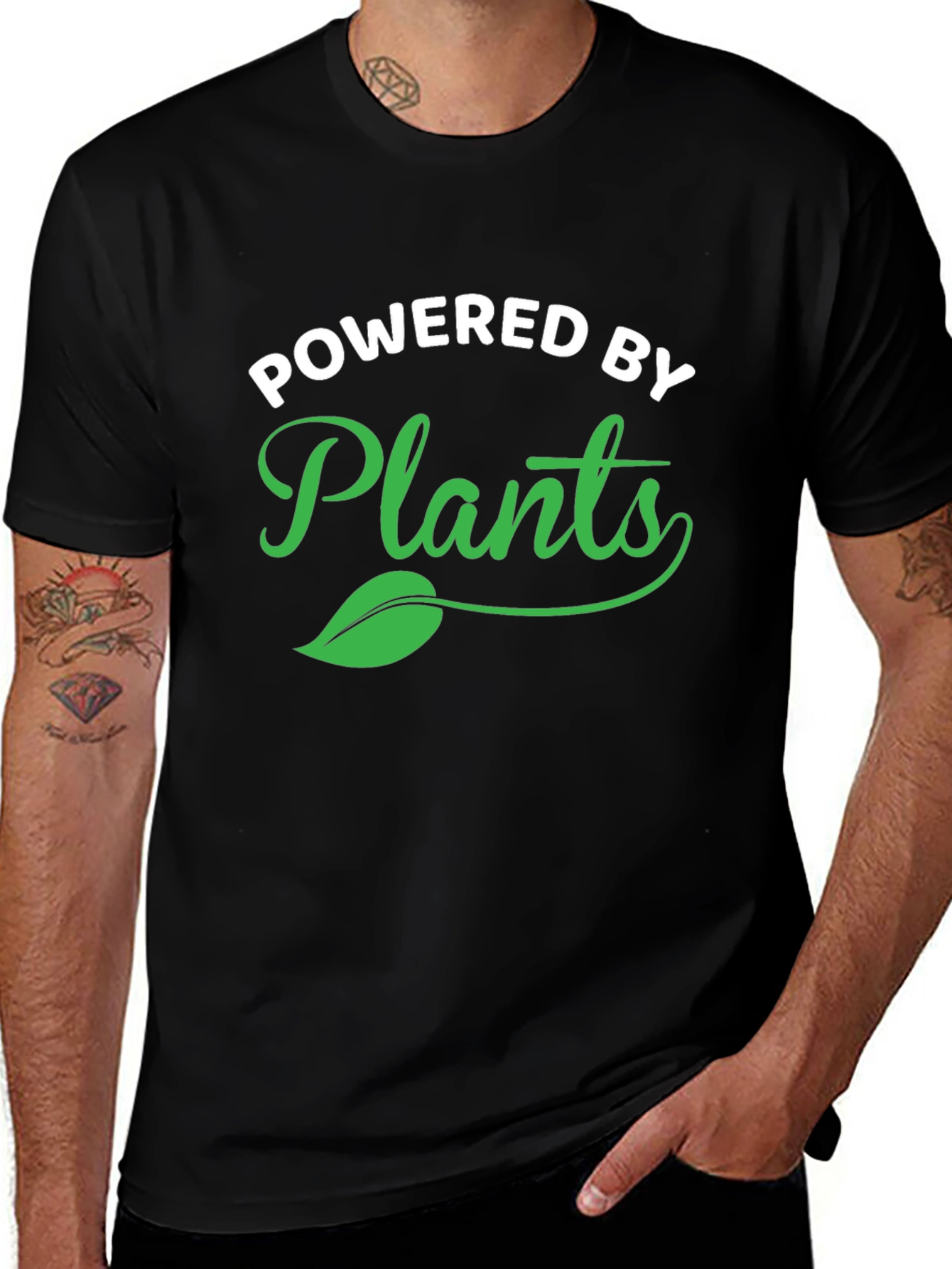 Powered by Plants Graphic T-Shirt
