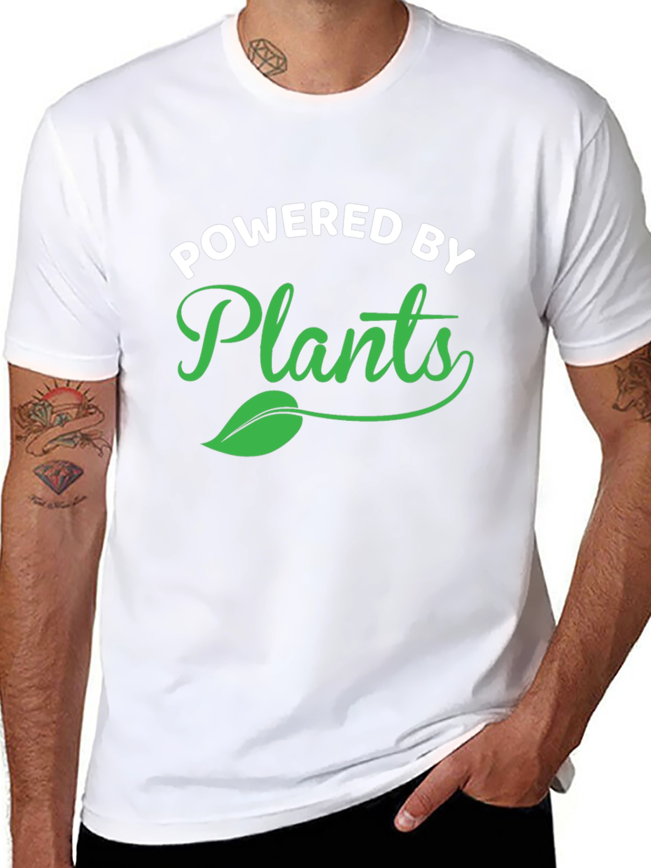 Powered by Plants Graphic T-Shirt