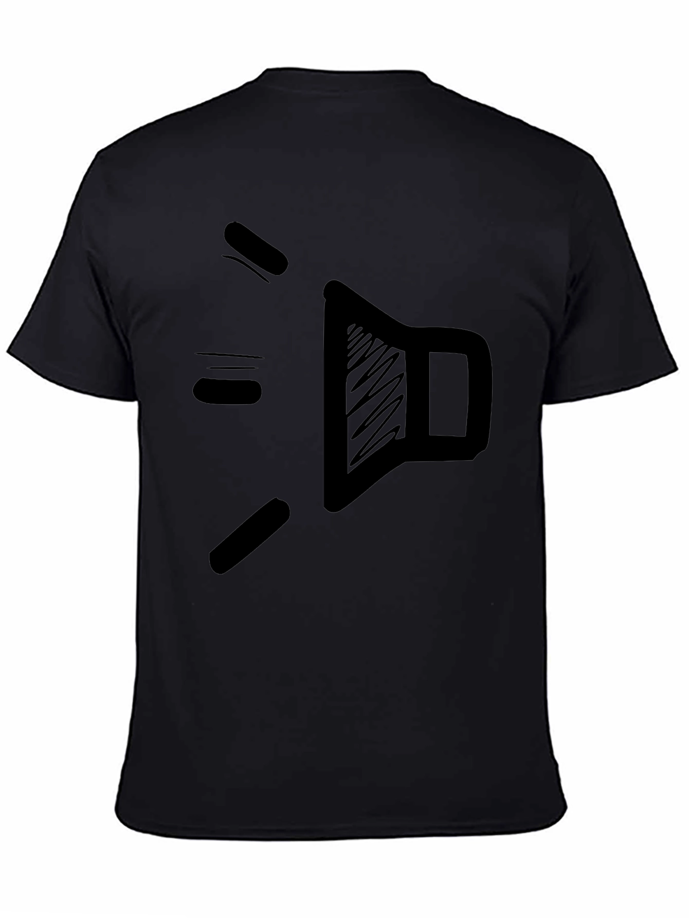 Speaker Graphic Black T-Shirt