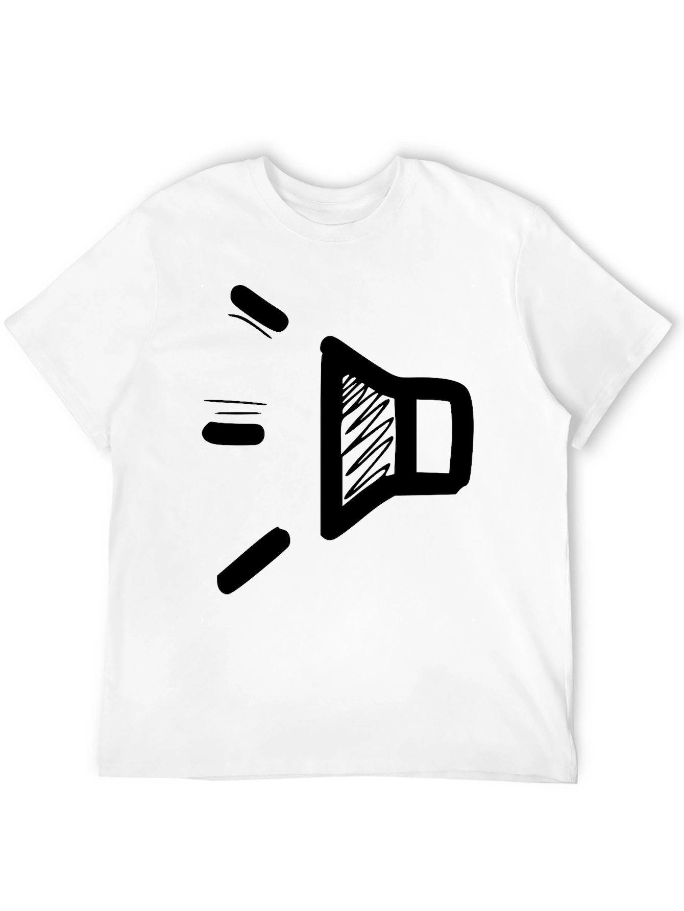 Speaker Graphic Black T-Shirt