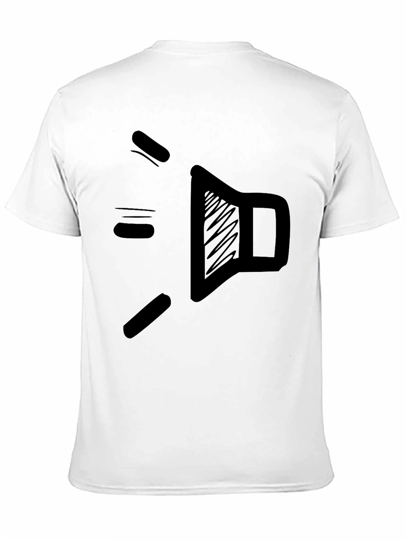 Speaker Graphic Black T-Shirt
