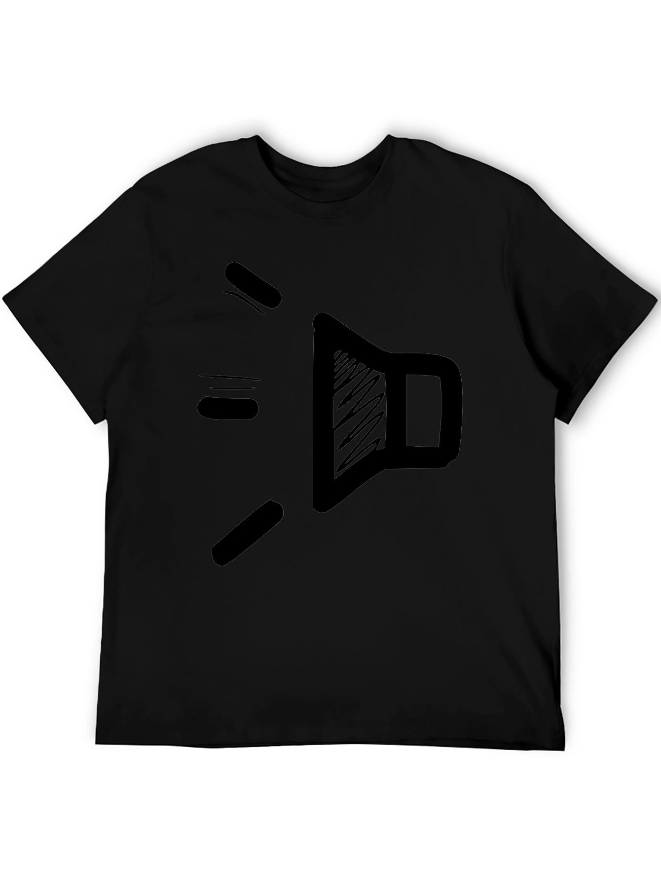 Speaker Graphic Black T-Shirt