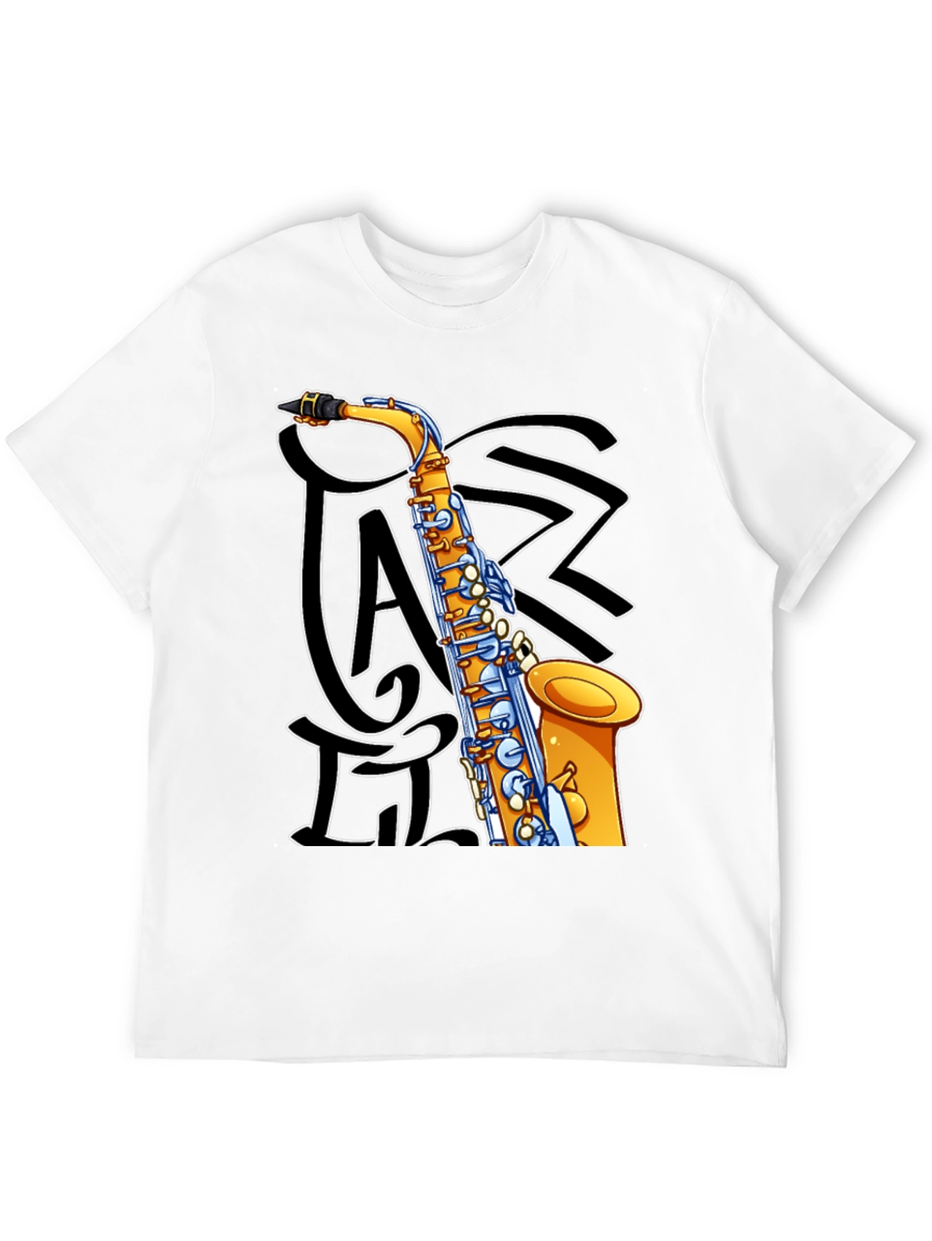 Jazz Saxophone Graphic T-Shirt