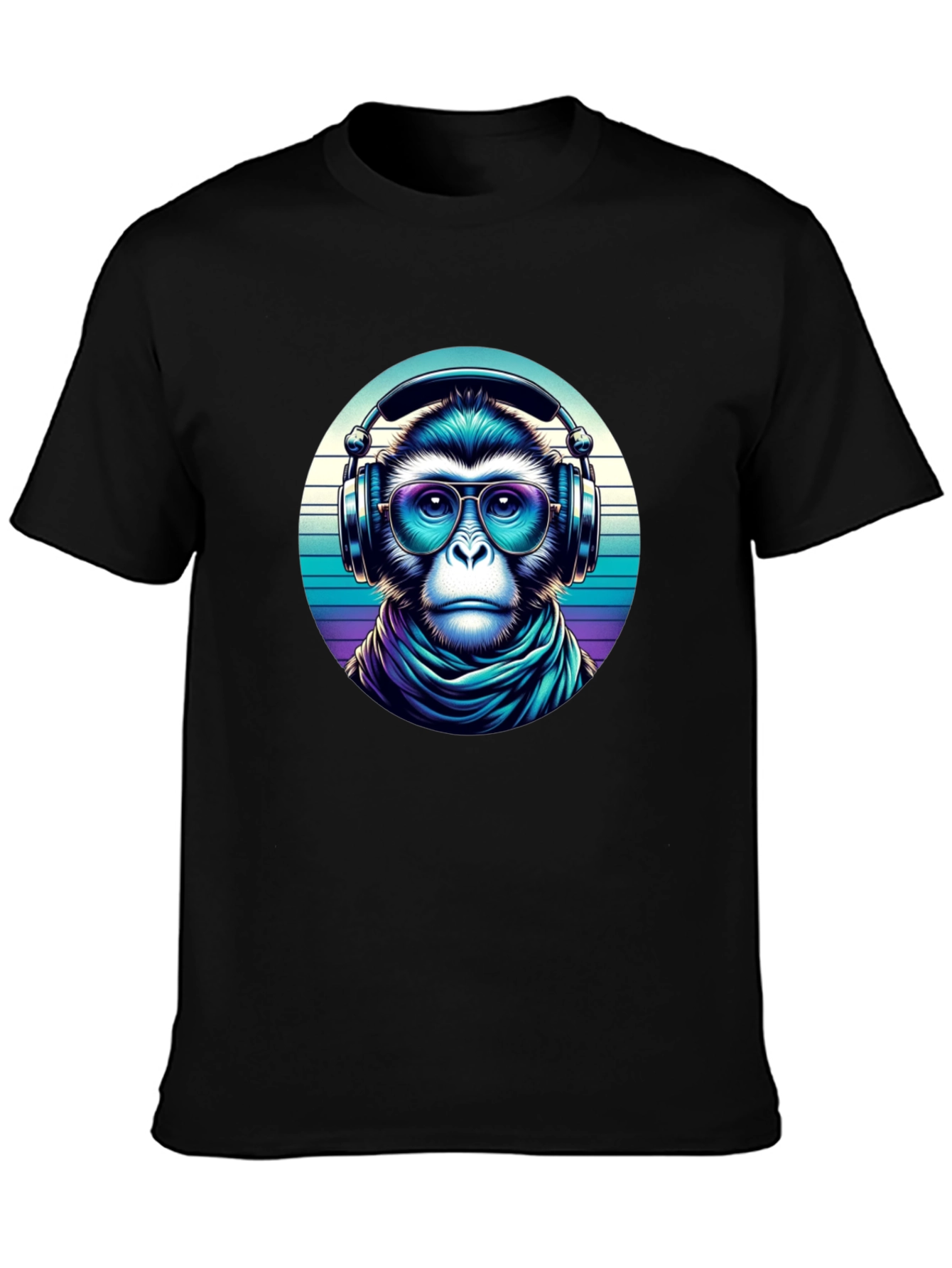 Cool Monkey Graphic Tee - Urban Style