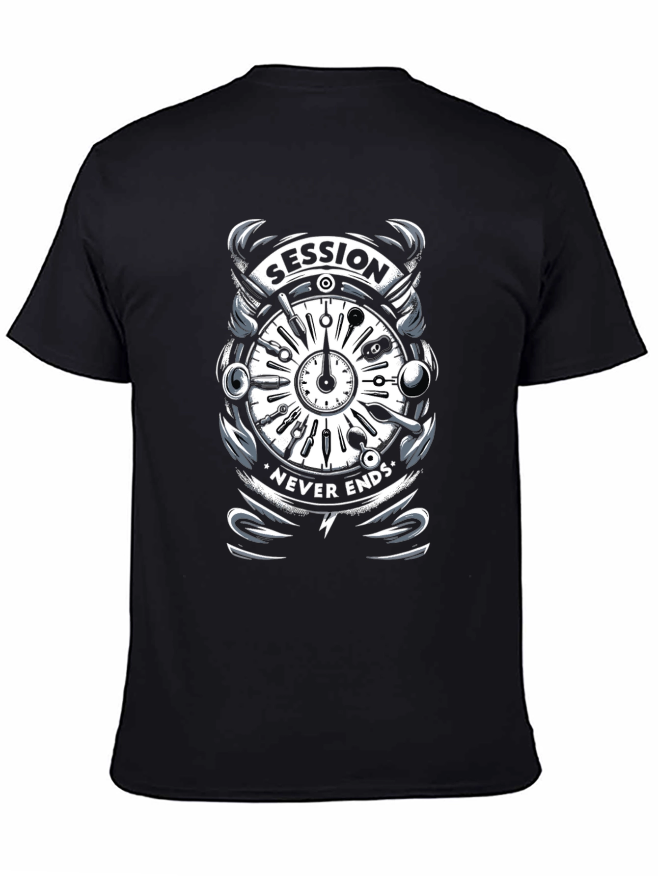 Session Never Ends Graphic T-Shirt