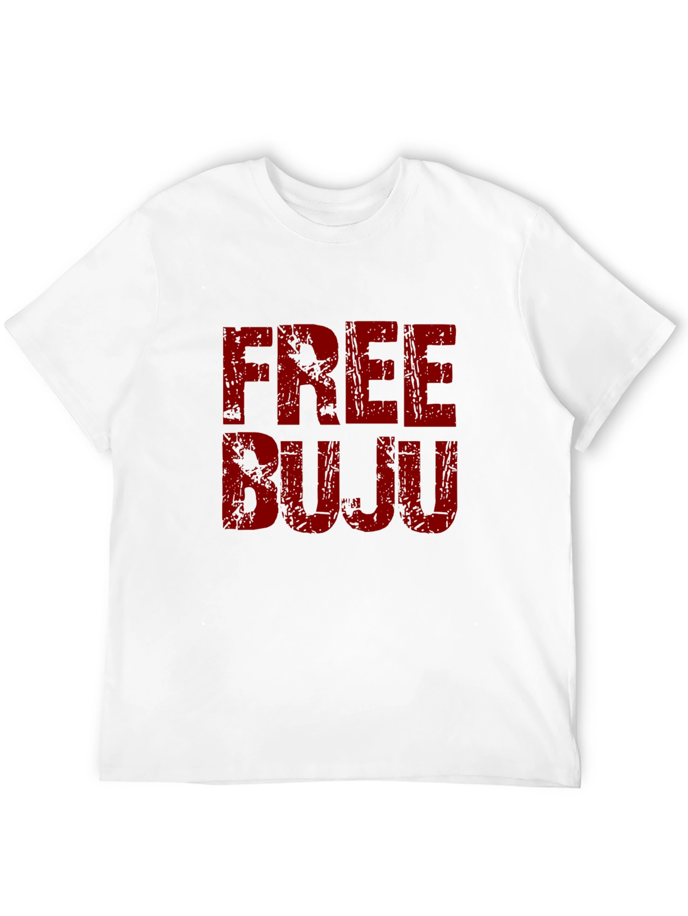 Free Buju Tee - Distressed Graphic T-Shirt