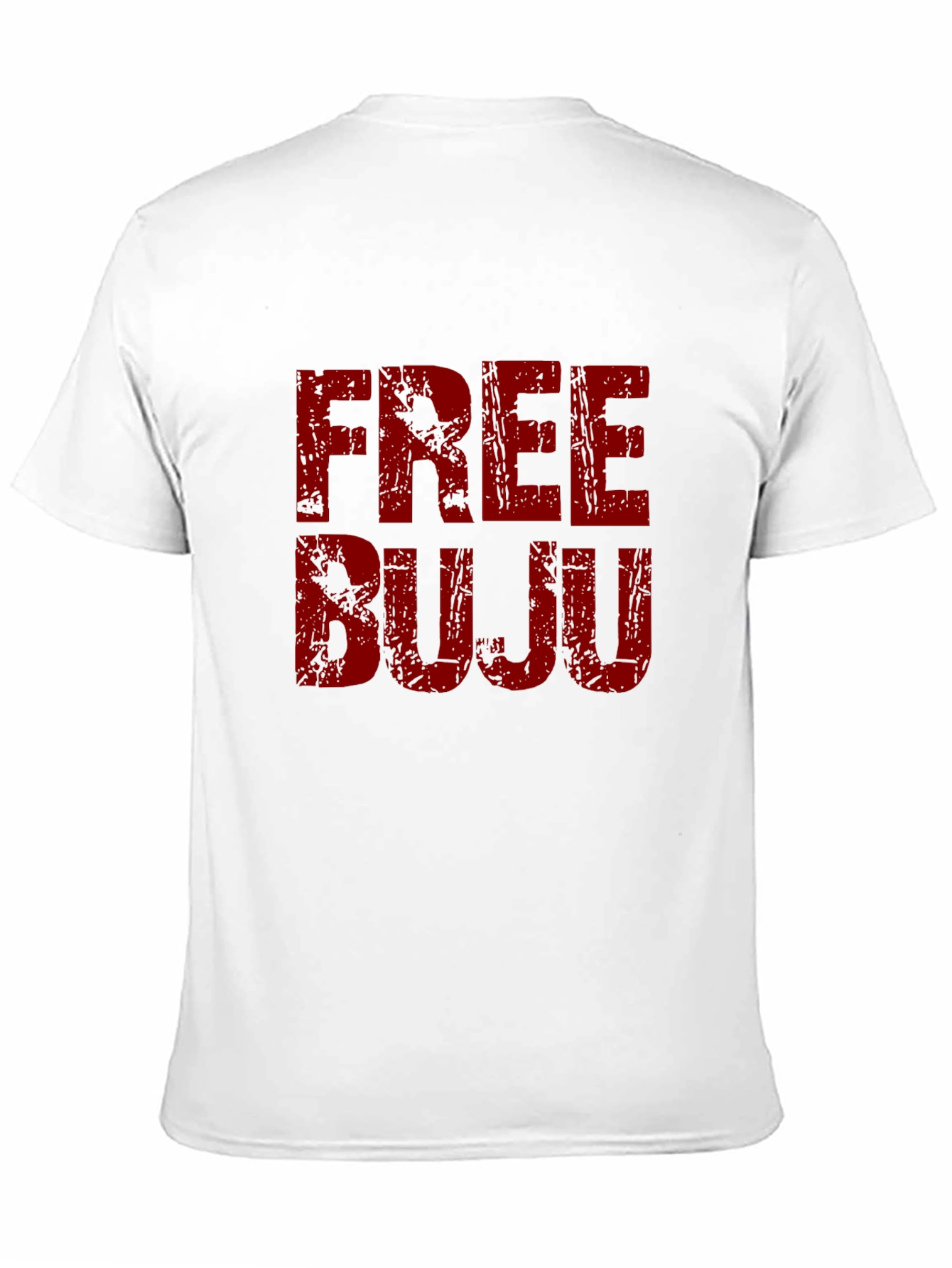 Free Buju Tee - Distressed Graphic T-Shirt