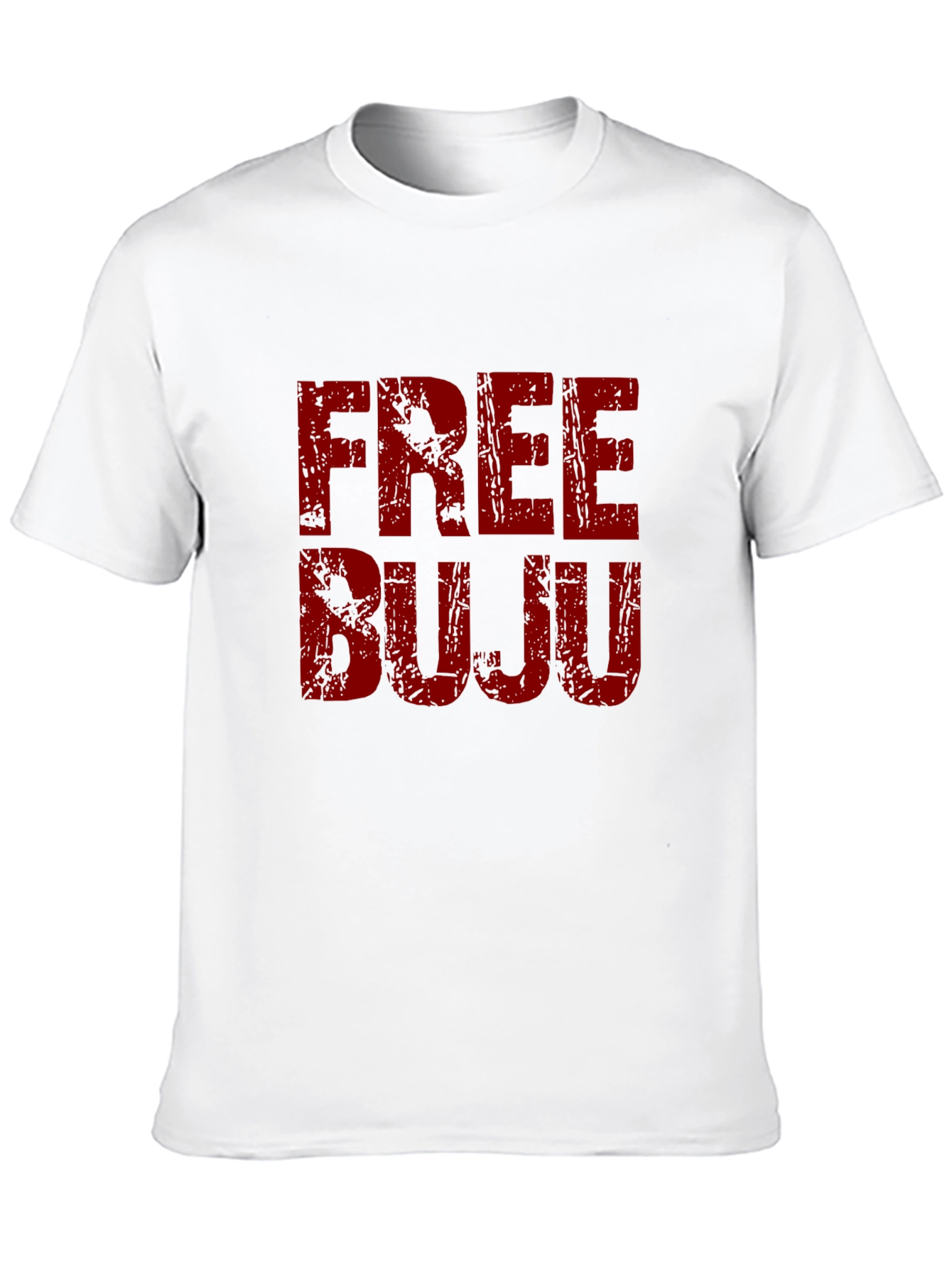 Free Buju Tee - Distressed Graphic T-Shirt
