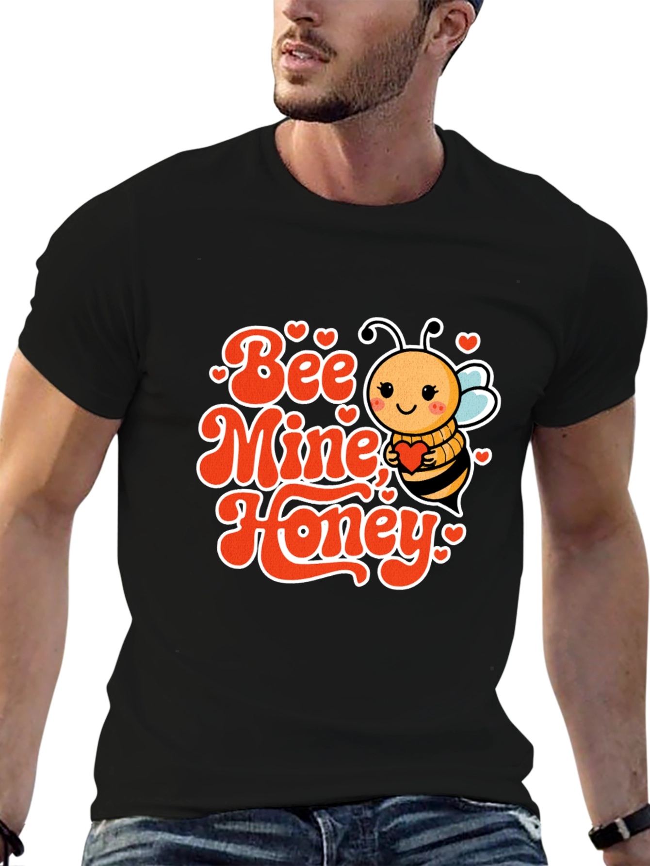 Bee Mine Honey Valentines Day T-Shirt