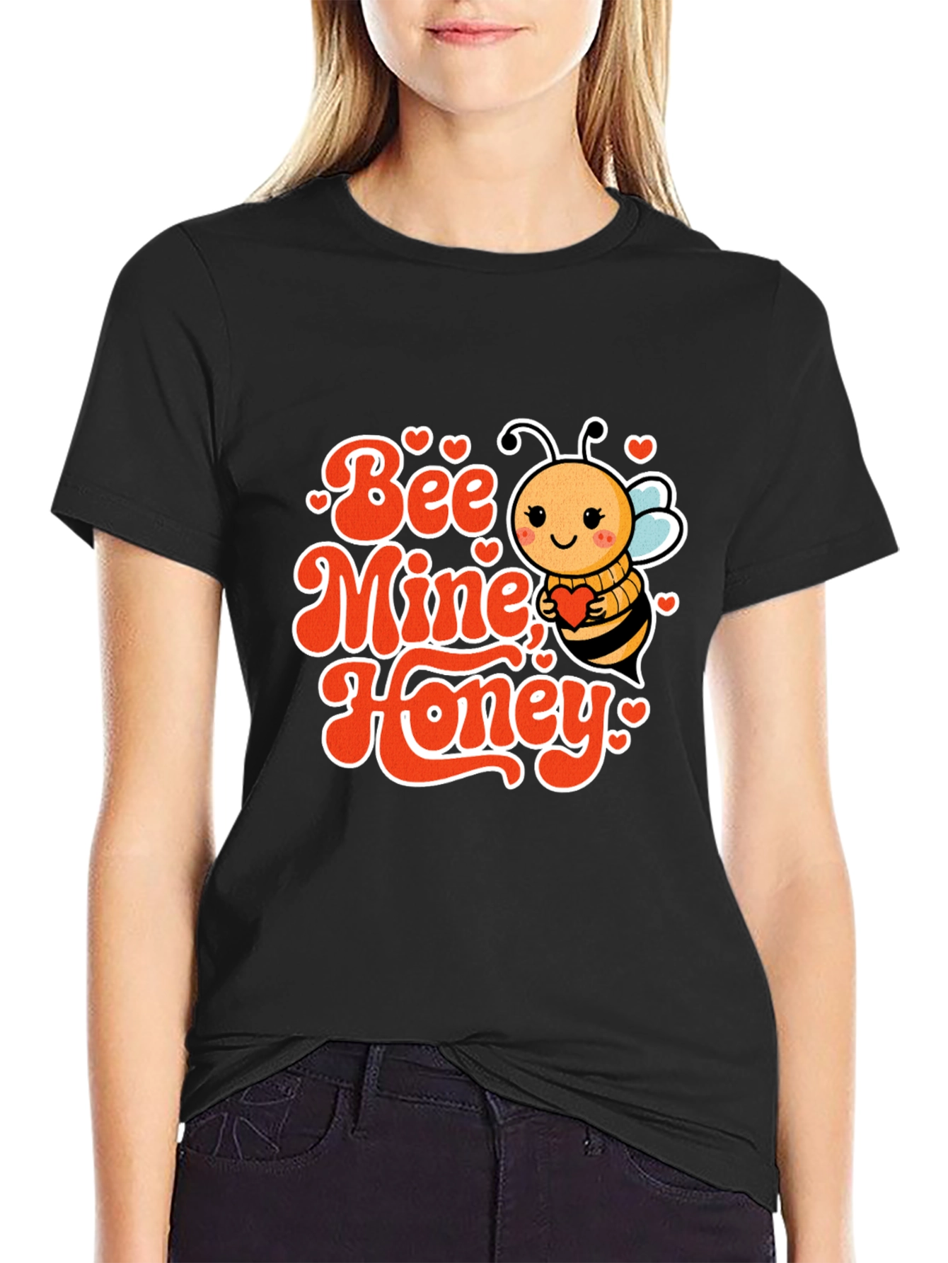 Bee Mine Honey Valentines Day T-Shirt