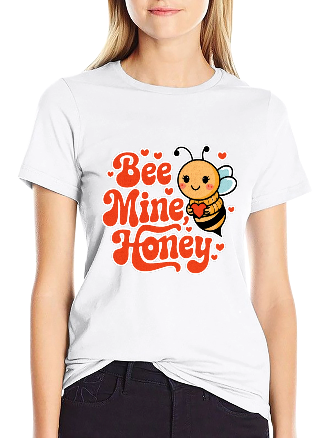 Bee Mine Honey Valentines Day T-Shirt