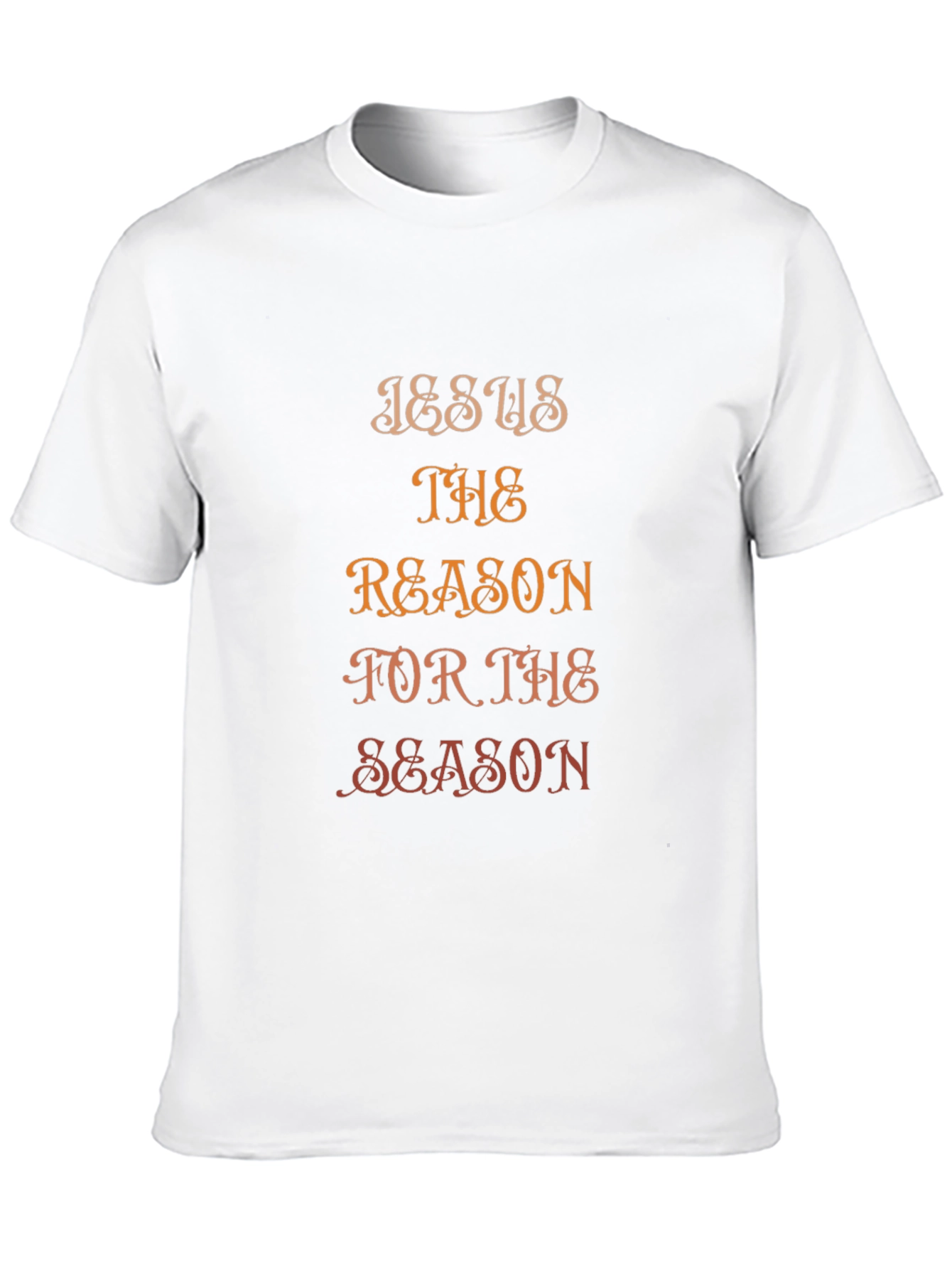 Jesus is the Reason Black Graphic T-Shirt