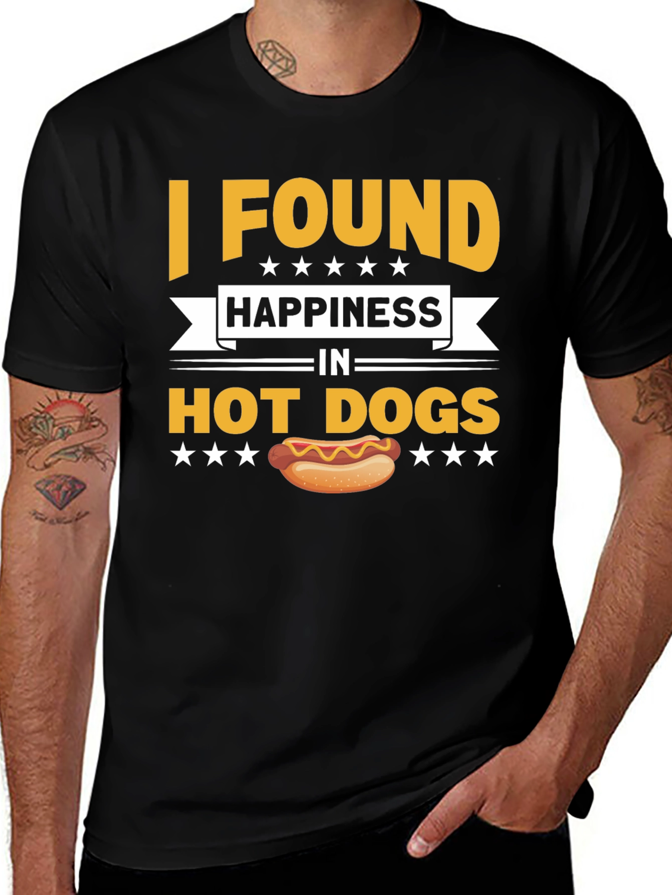 I Found Happiness In Hot Dogs T-Shirt