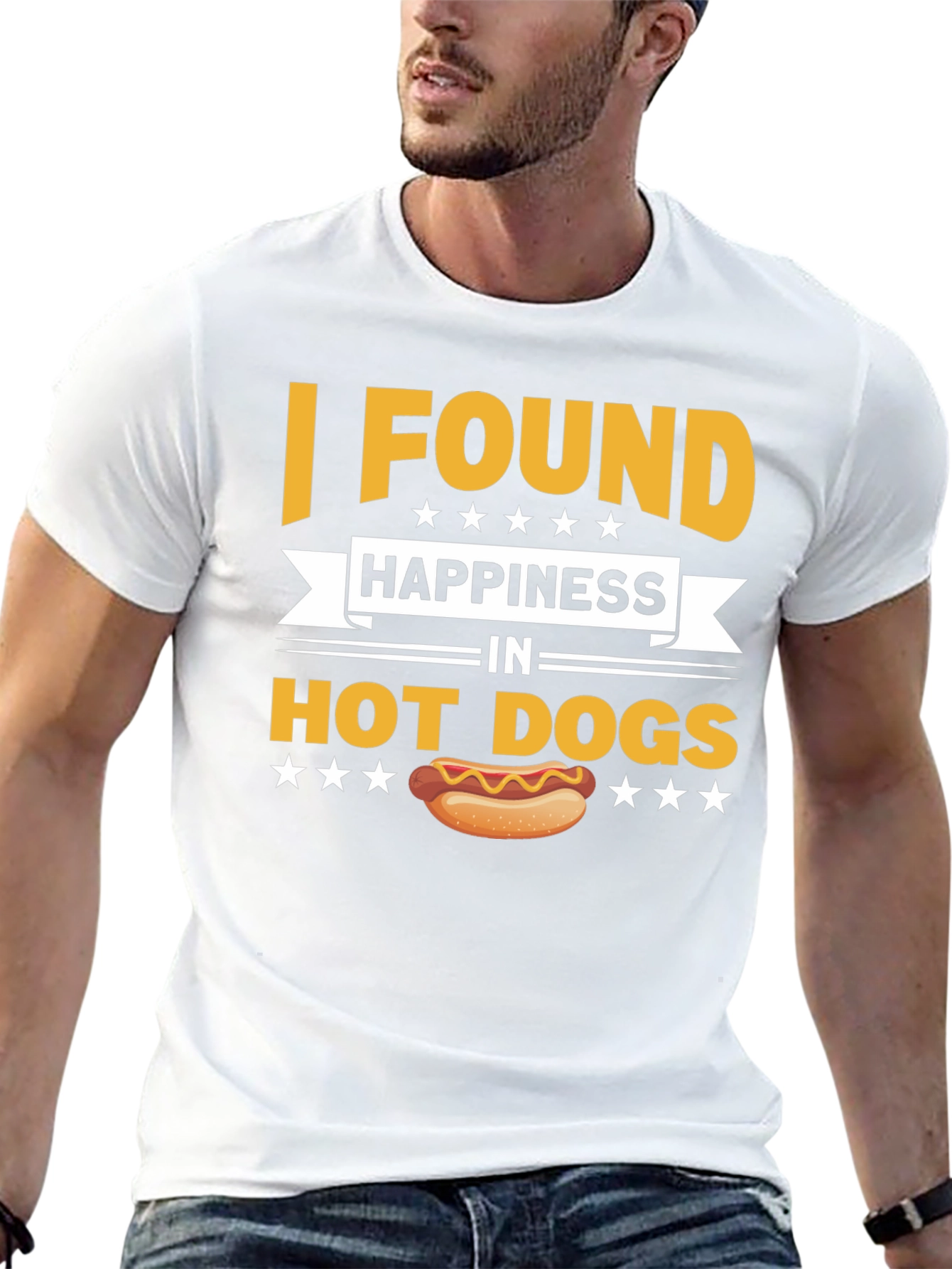 I Found Happiness In Hot Dogs T-Shirt