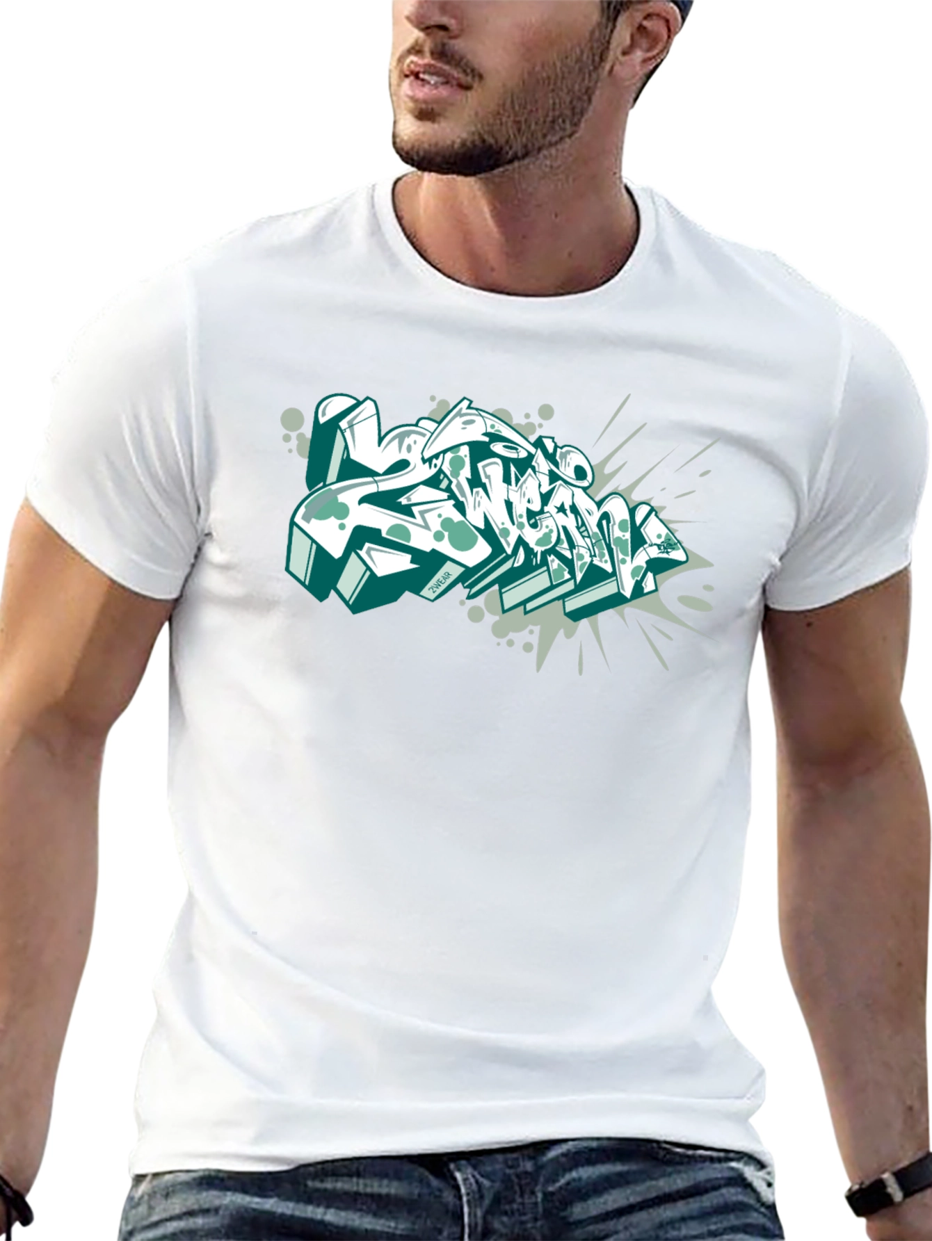 Urban Style Graphic Tee - Graffiti Art T-Shirt