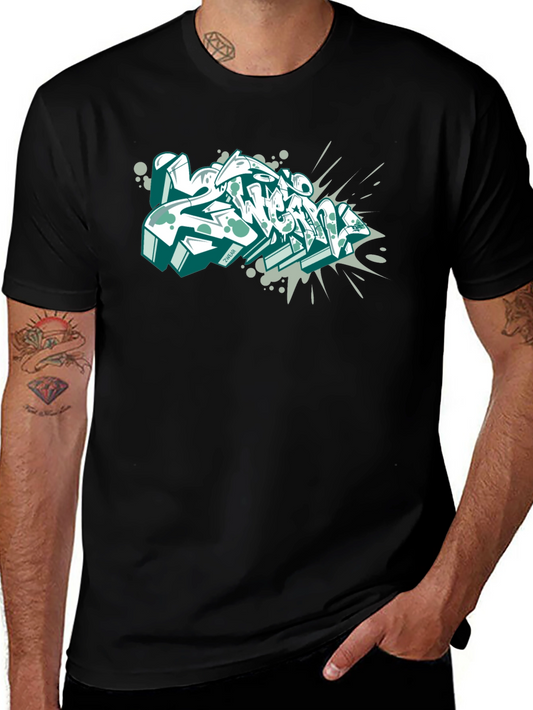 Urban Style Graphic Tee - Graffiti Art T-Shirt