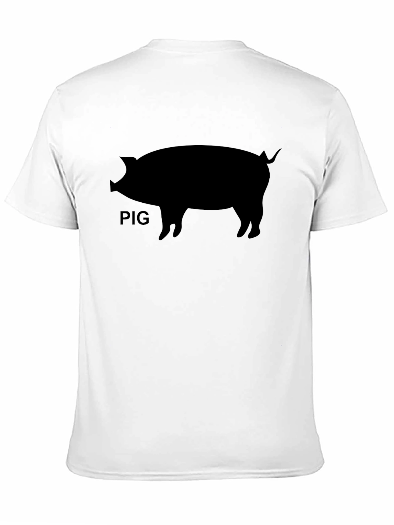 Black Pig Graphic Tee - Casual Style