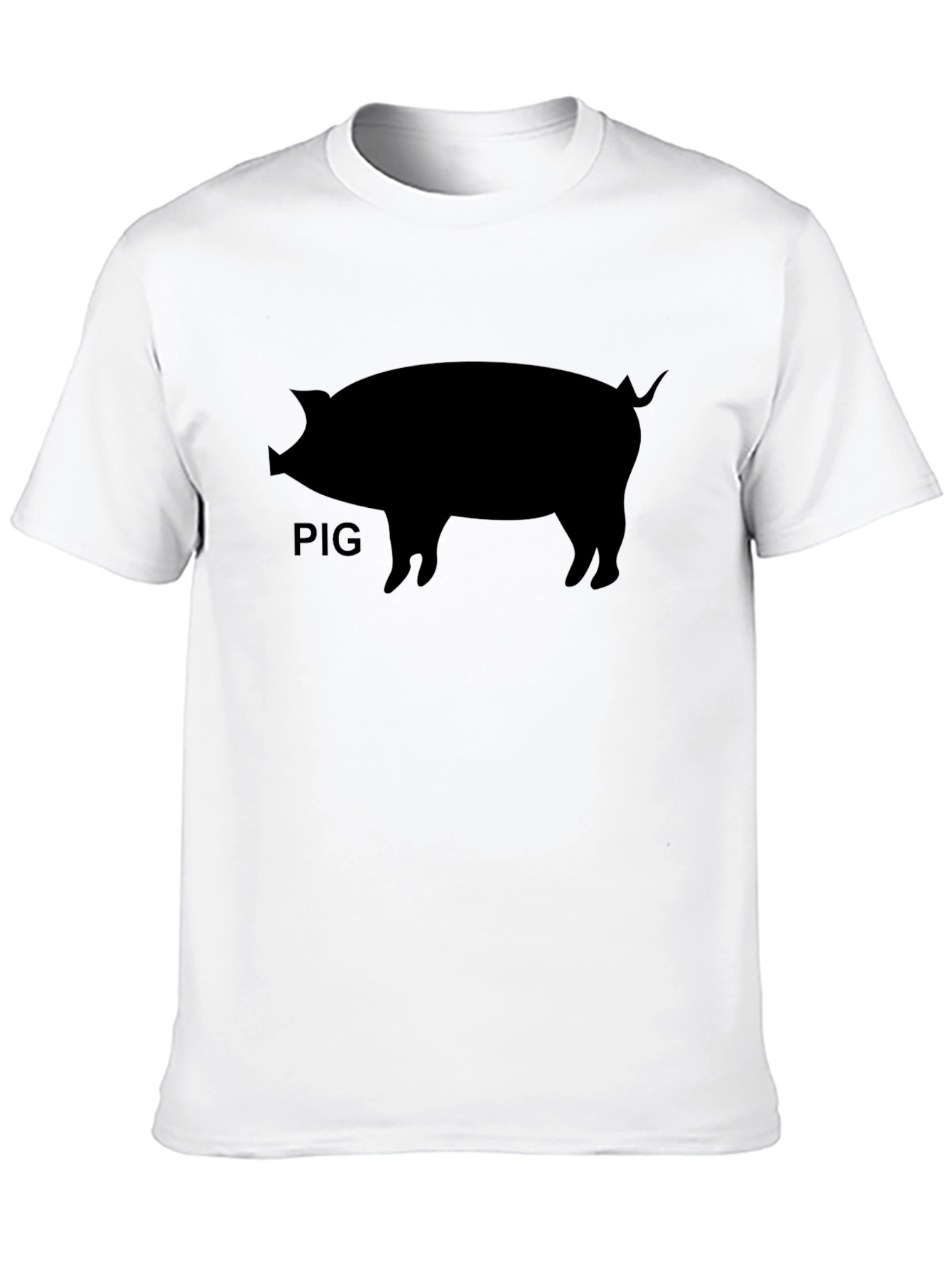 Black Pig Graphic Tee - Casual Style